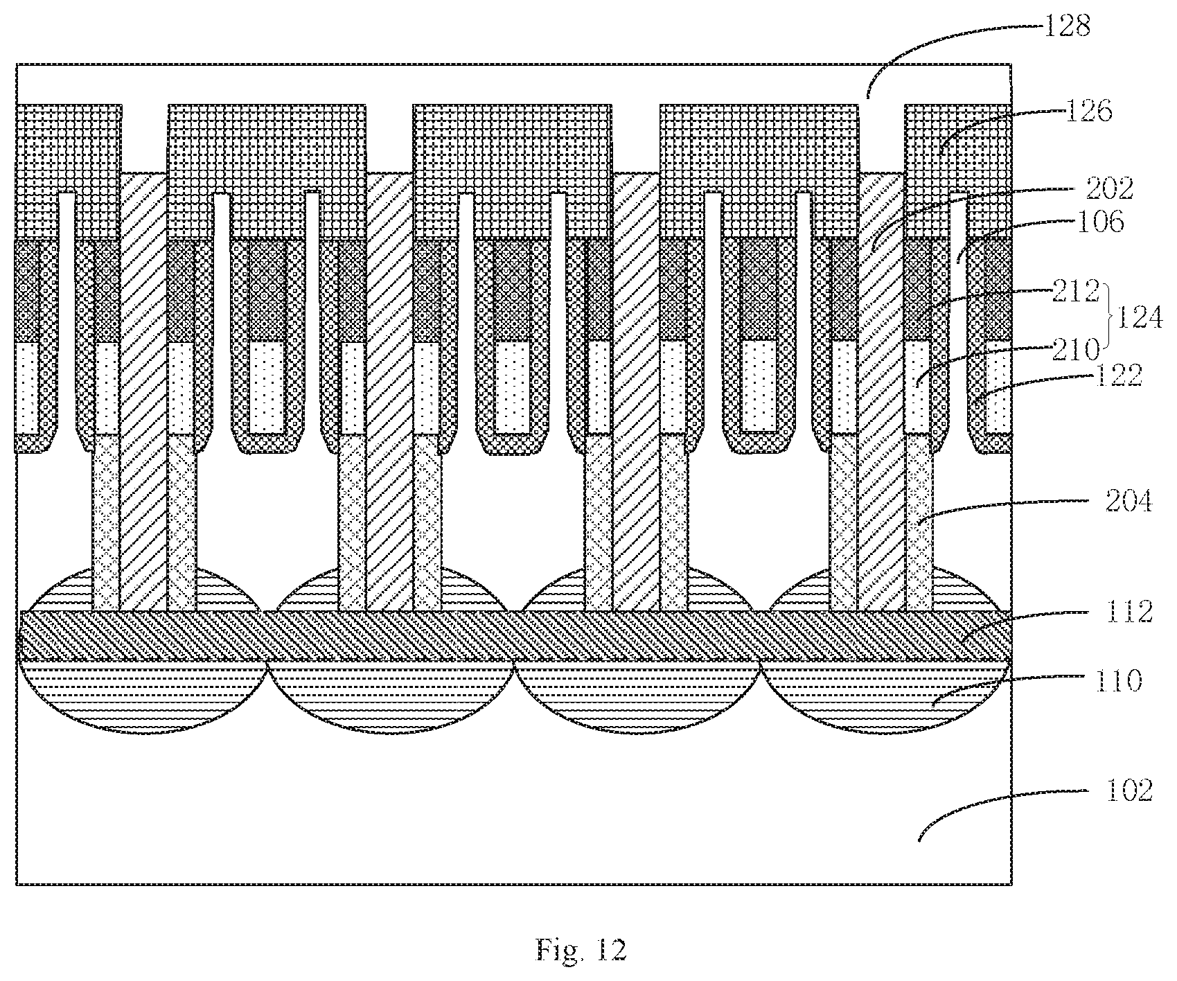Patent US12610591 Figure 8 – Semiconductor structure and fabrication method thereof