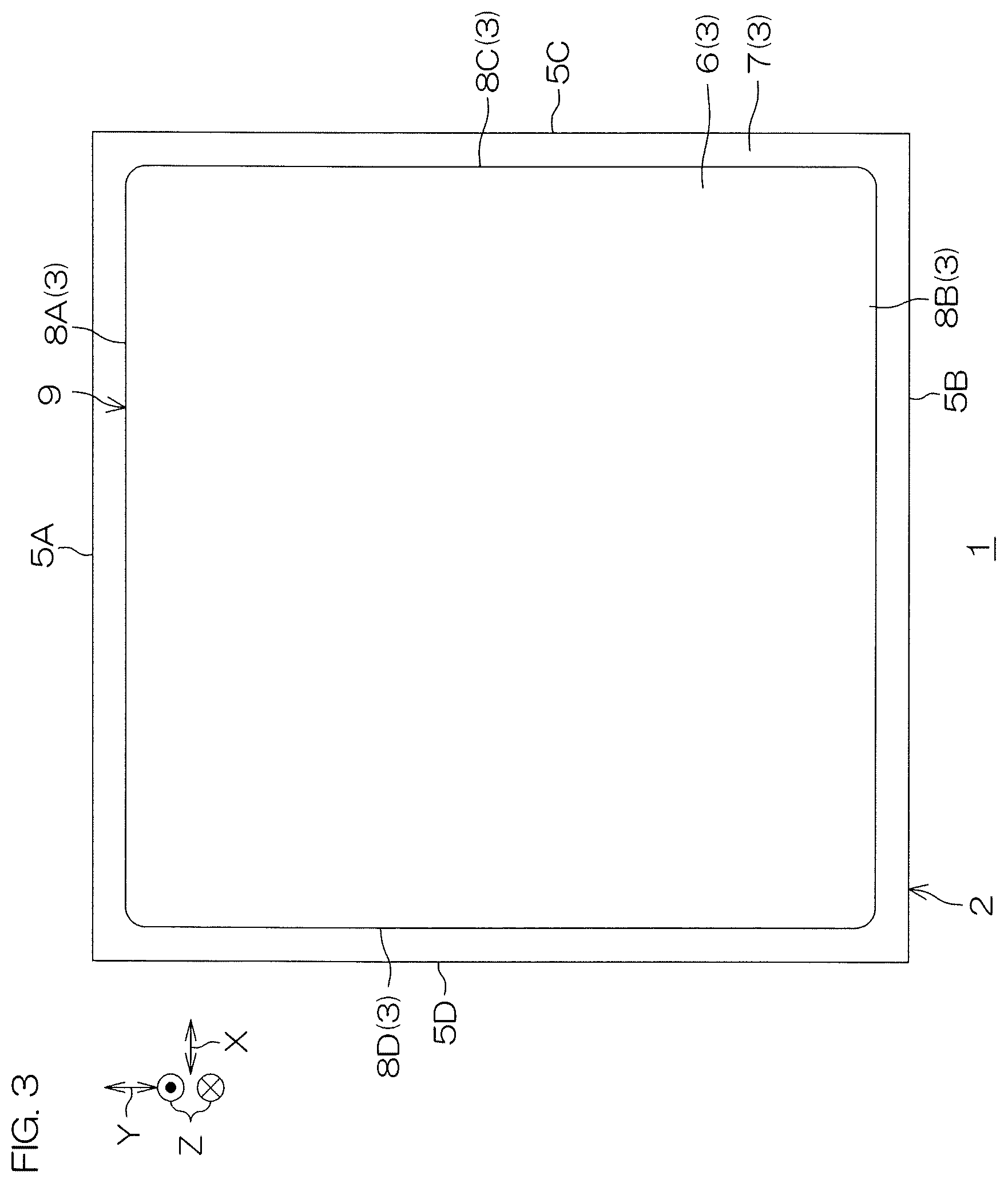 Patent US12610597 Figure 3 – SiC semiconductor device with mesa trench structure and sidewall wiring