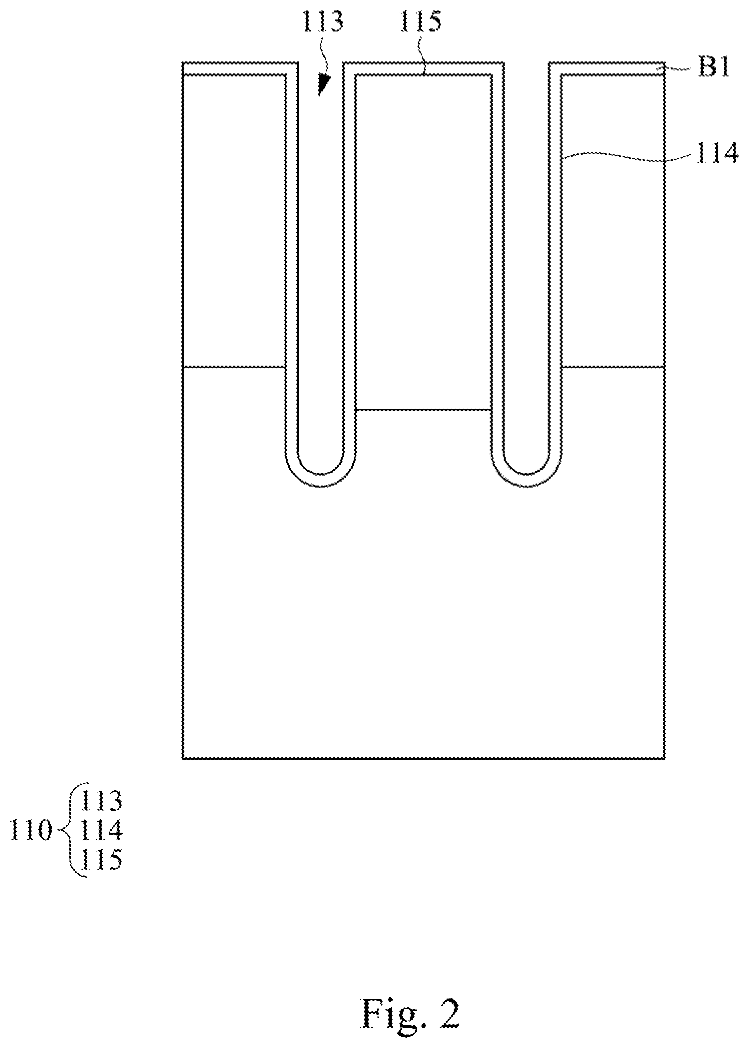 Patent US12610602 Figure 2 – Semiconductor device and manufacture method