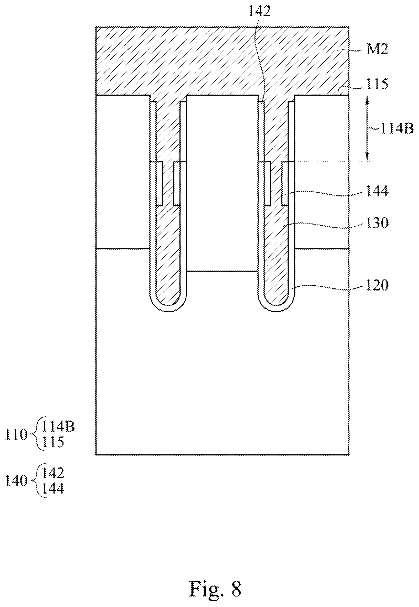 Patent US12610602 Figure 9 – Semiconductor device and manufacture method