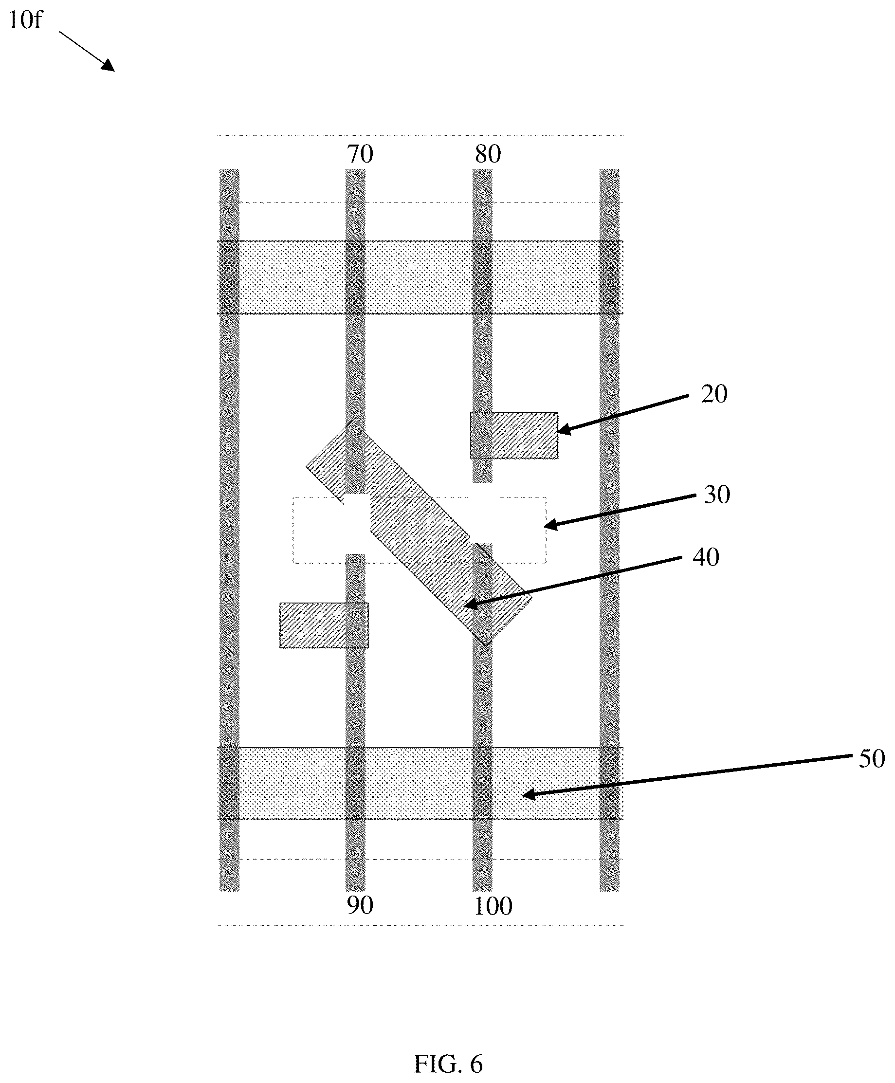 Patent US12610604 Figure 7 – Cross couple design for high density standard cells