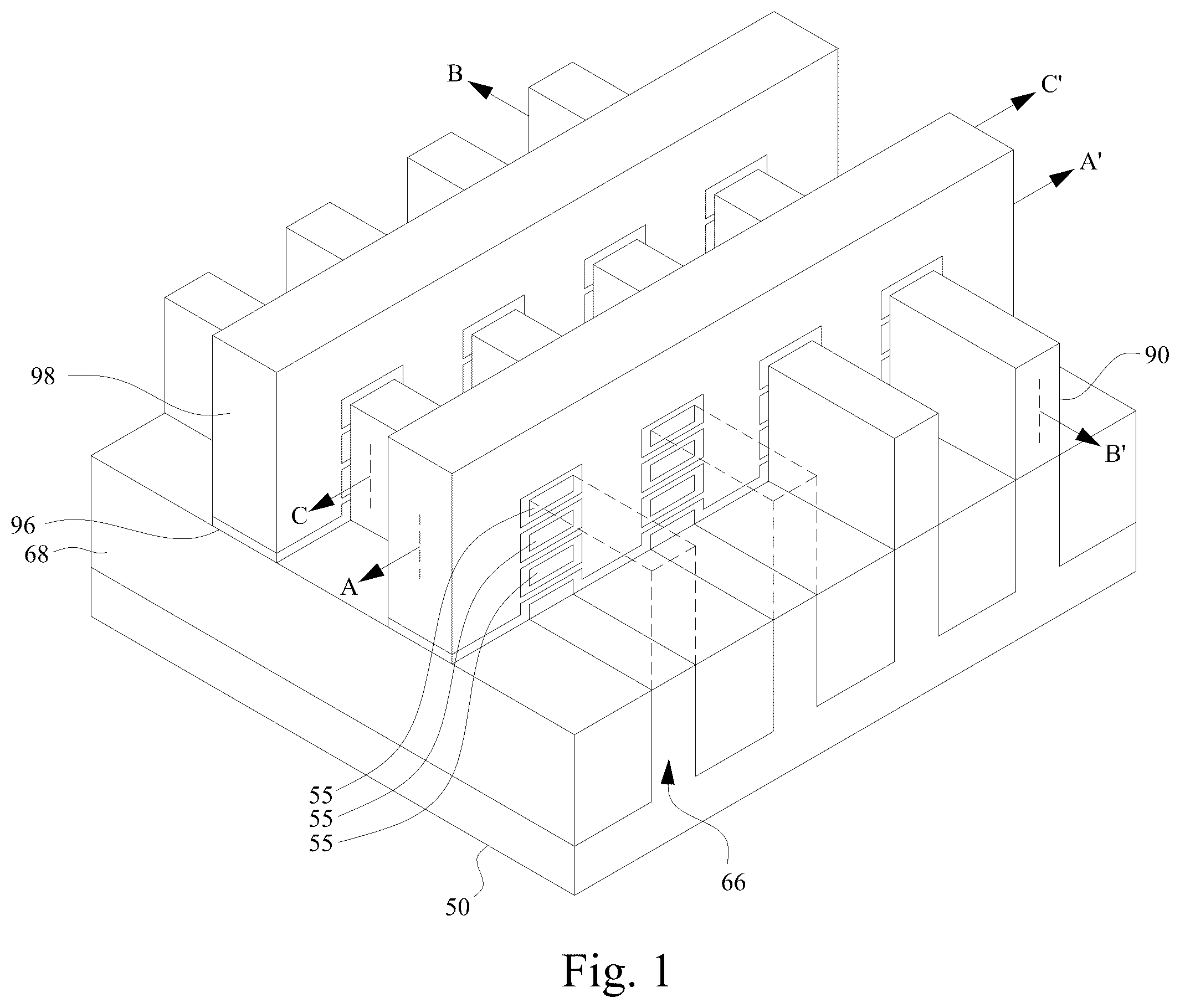 Patent US12610606 — Methods of forming gate structures with uniform gate length — Figure 1