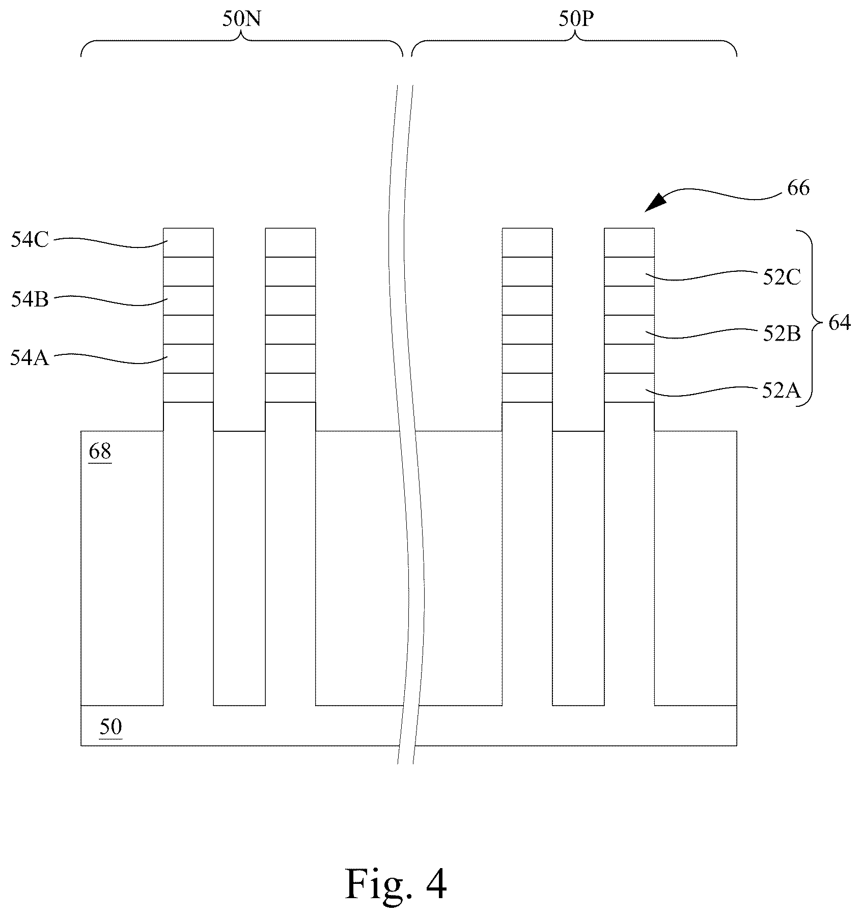 Patent US12610606 Figure 6 – Methods of forming gate structures with uniform gate length