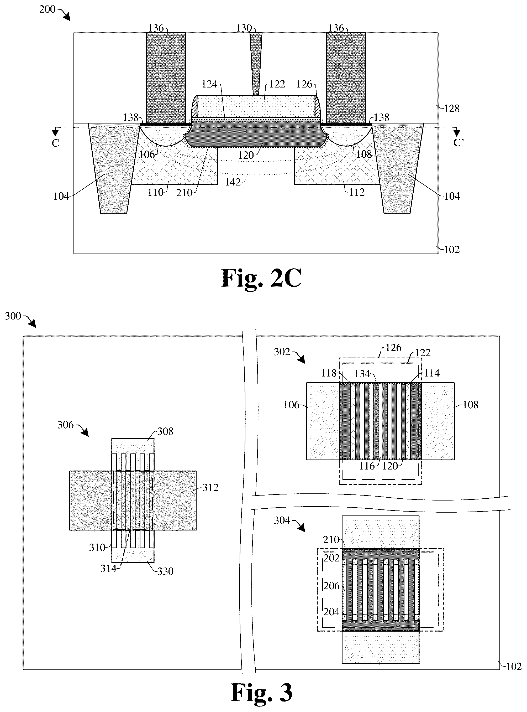 Patent US12610608 Figure 3 – Hybrid Fin-dielectric semiconductor device