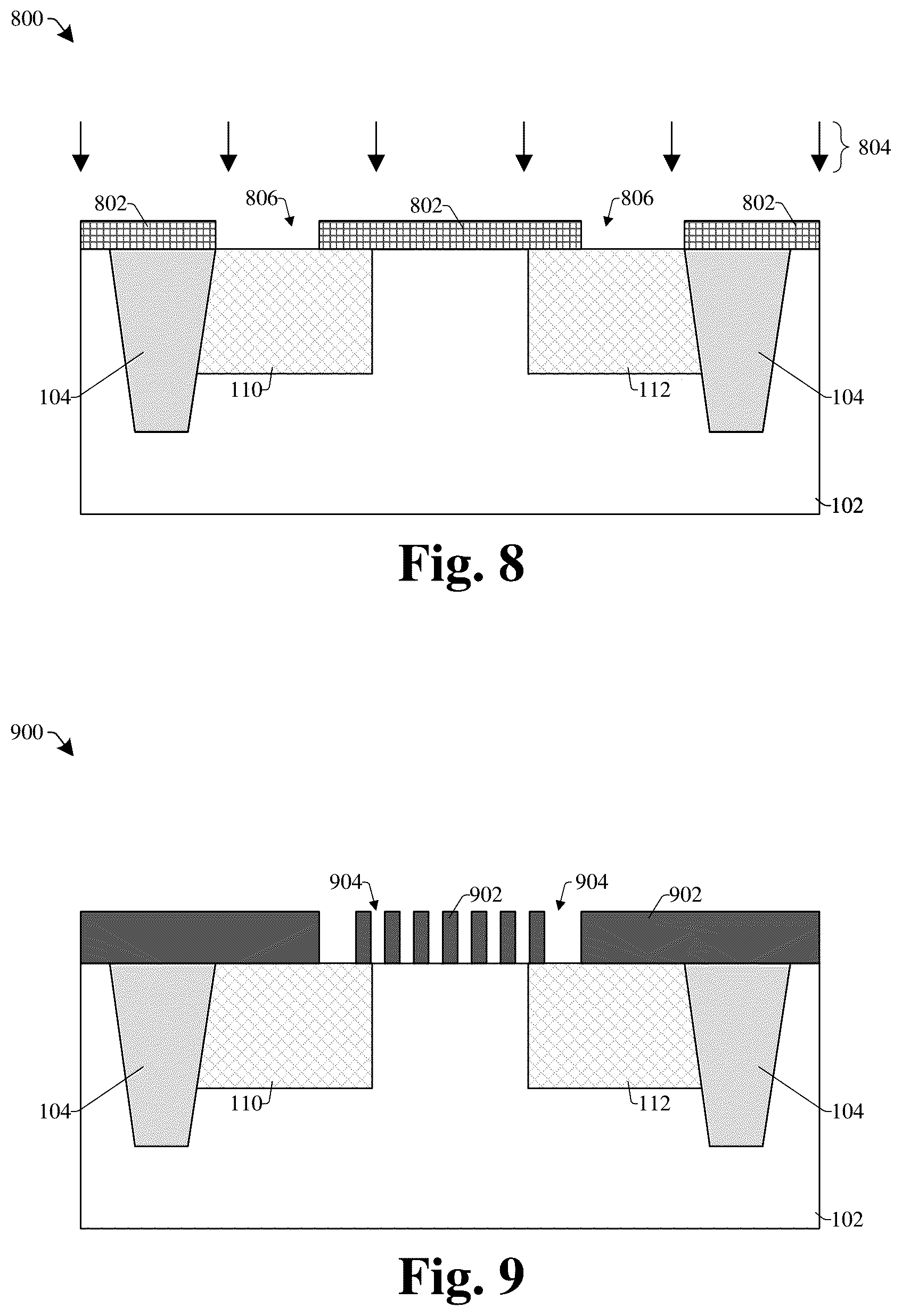 Patent US12610608 Figure 6 – Hybrid Fin-dielectric semiconductor device