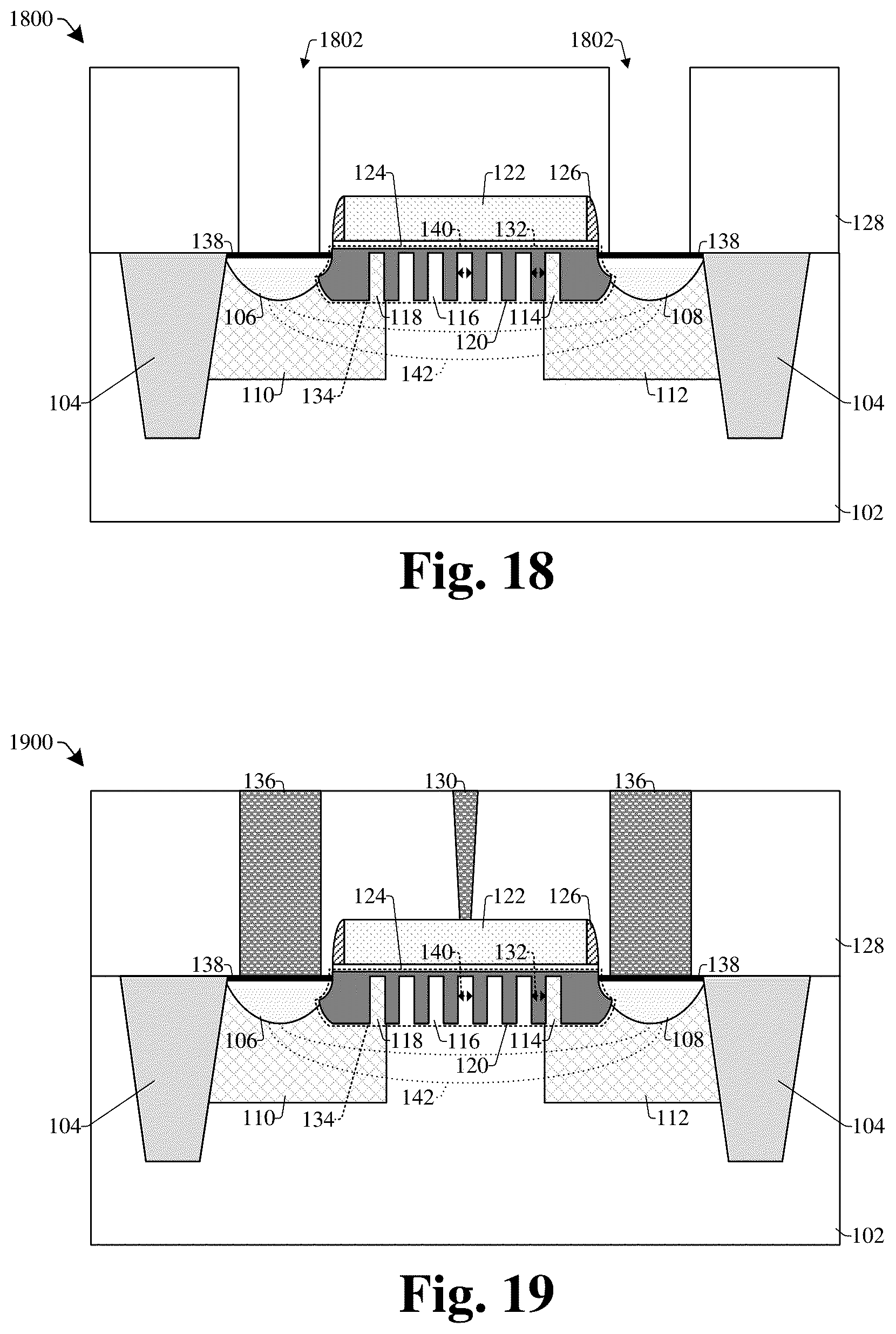 Patent US12610608 Figure 11 – Hybrid Fin-dielectric semiconductor device