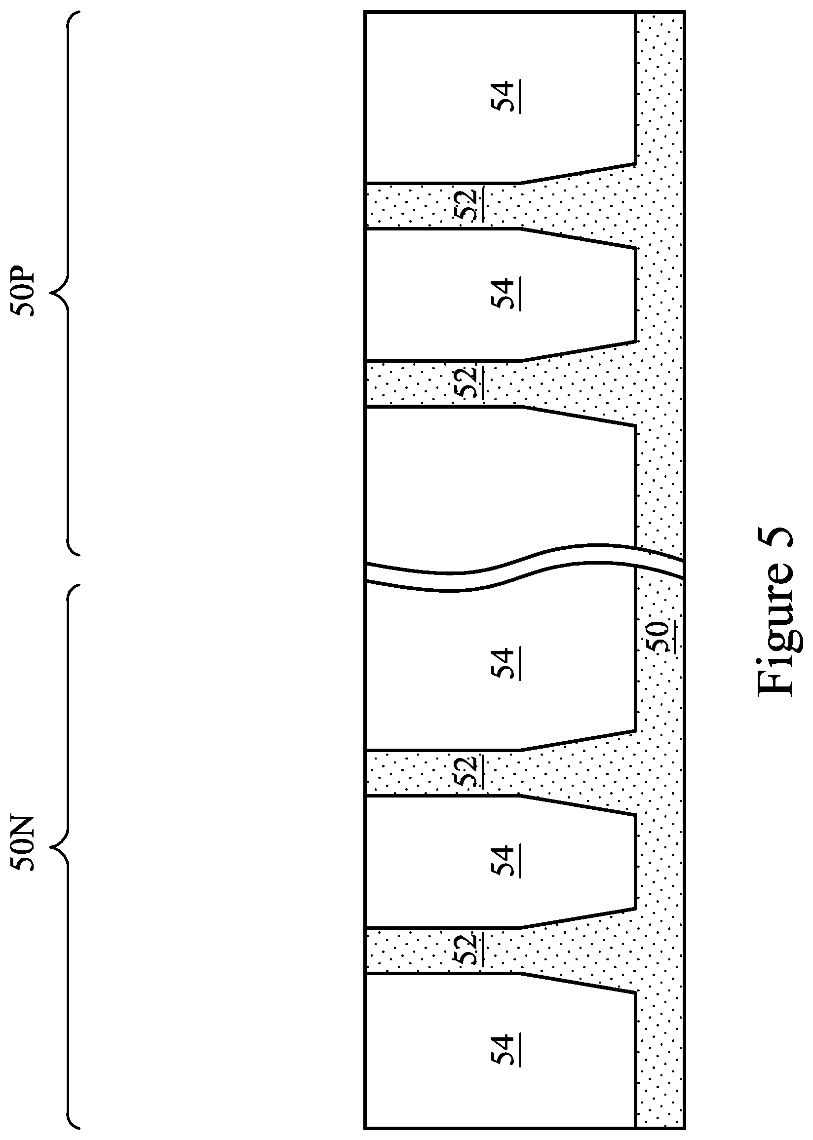 Patent US12610609 Figure 5 – Method of forming FinFET with protected low-k gate spacers