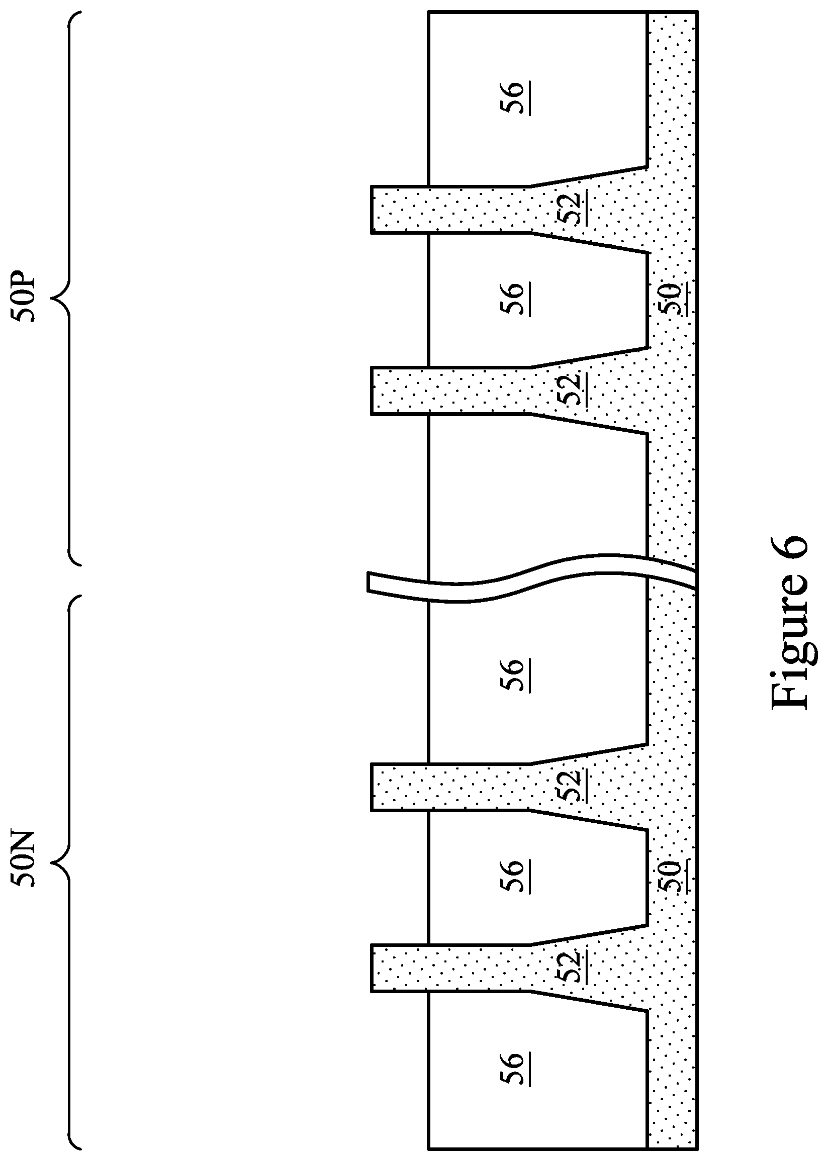 Patent US12610609 Figure 6 – Method of forming FinFET with protected low-k gate spacers