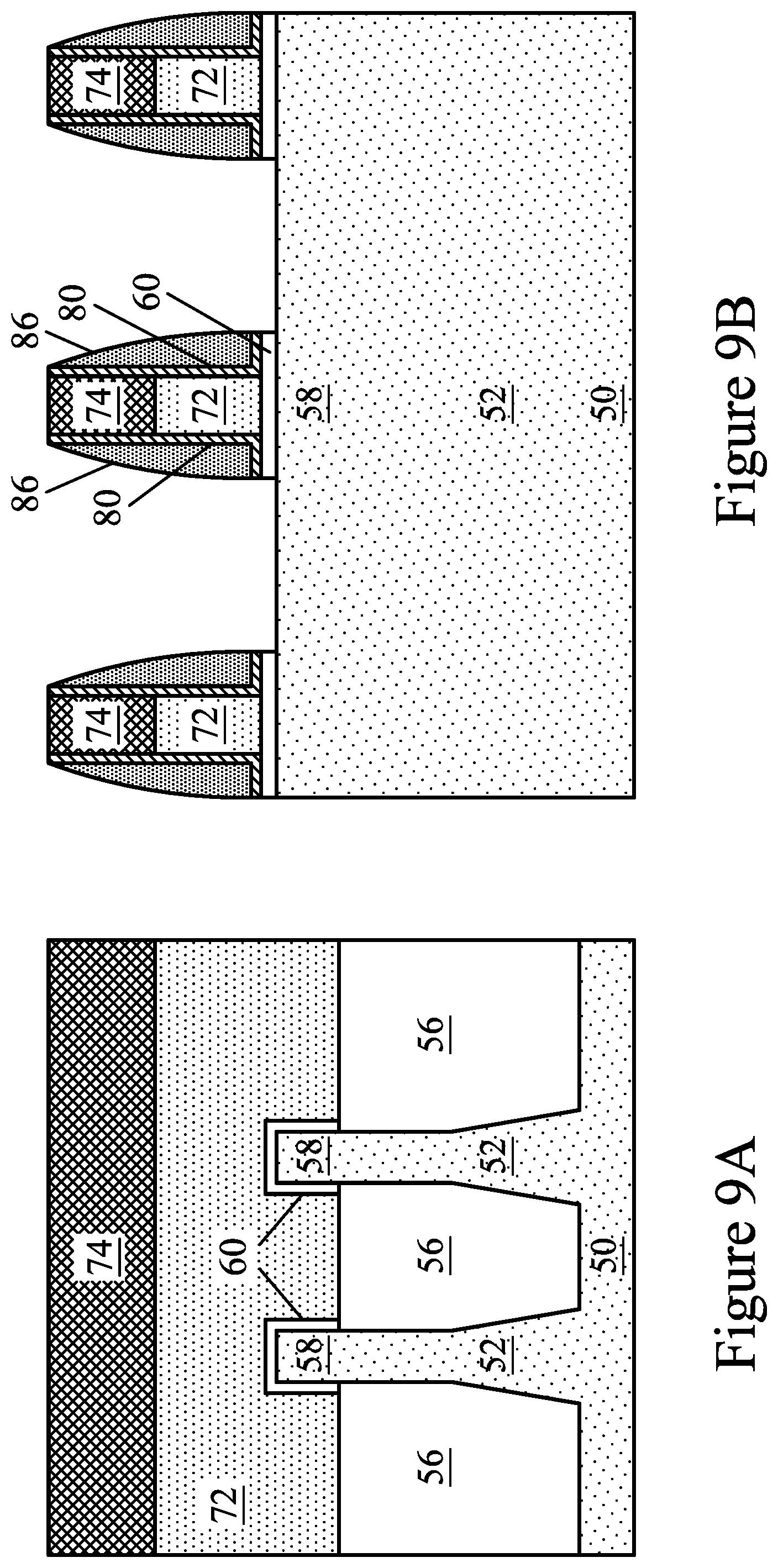 Patent US12610609 Figure 9 – Method of forming FinFET with protected low-k gate spacers