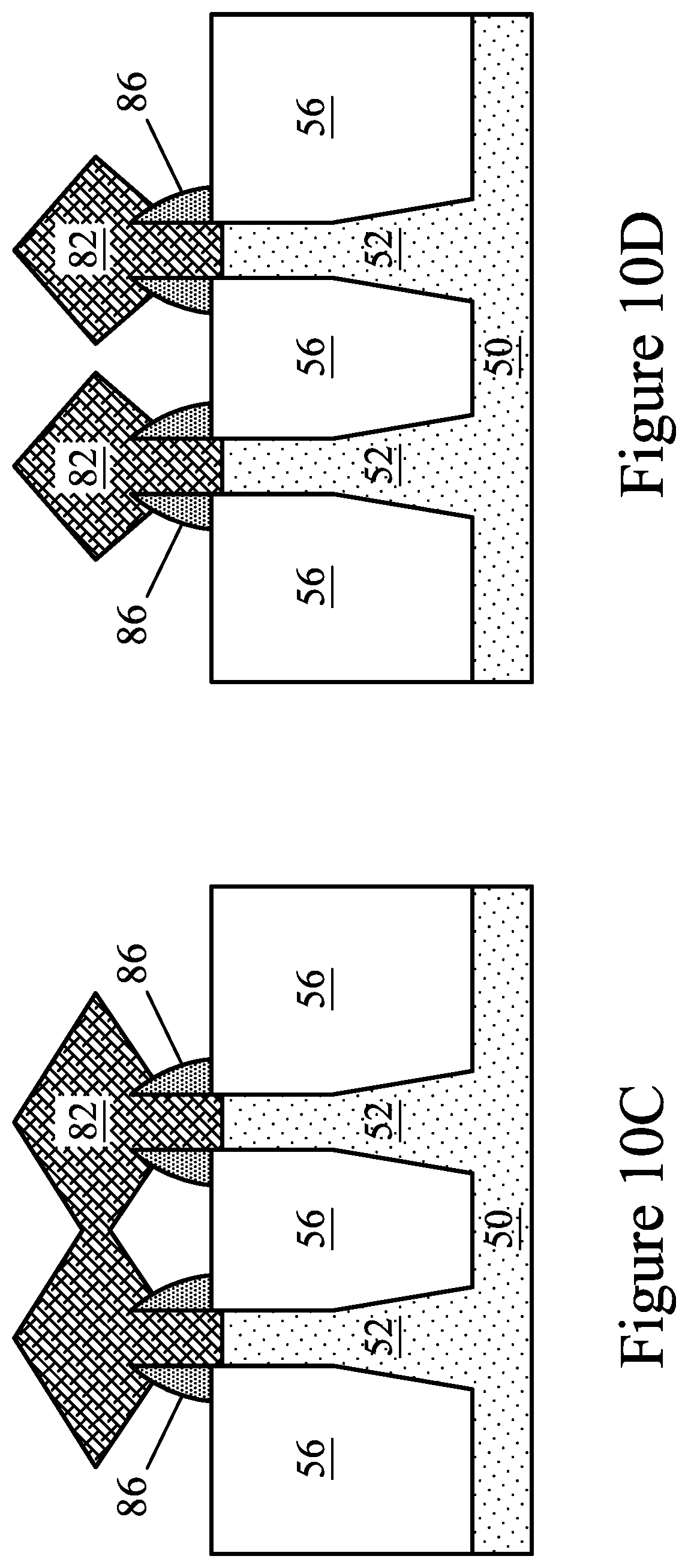 Patent US12610609 Figure 11 – Method of forming FinFET with protected low-k gate spacers