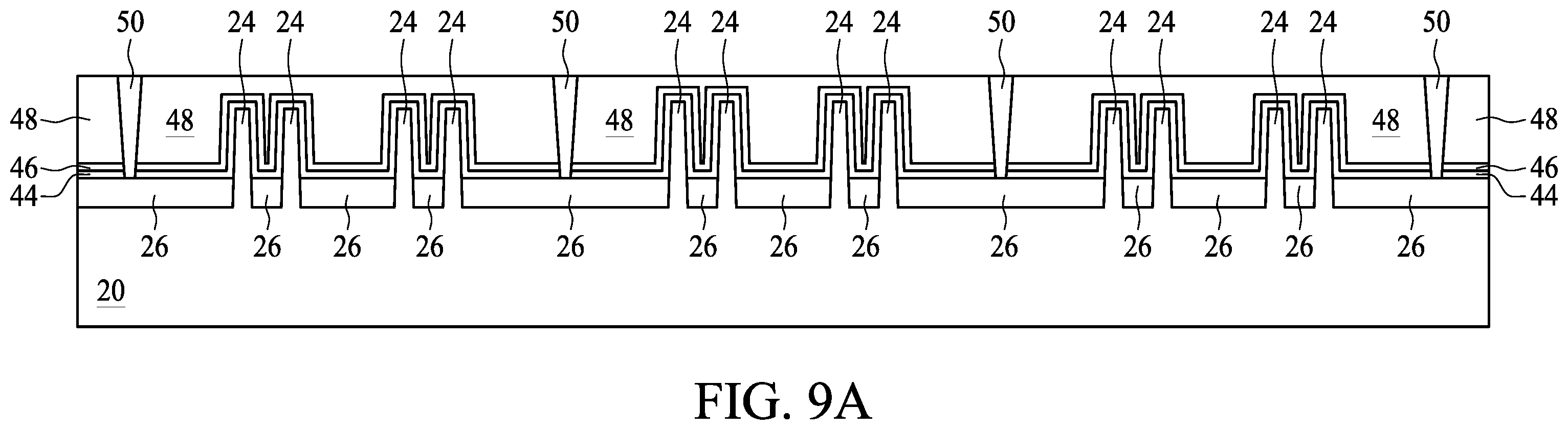 Patent US12610611 Figure 20 – Semiconductor device structure and methods of forming the same