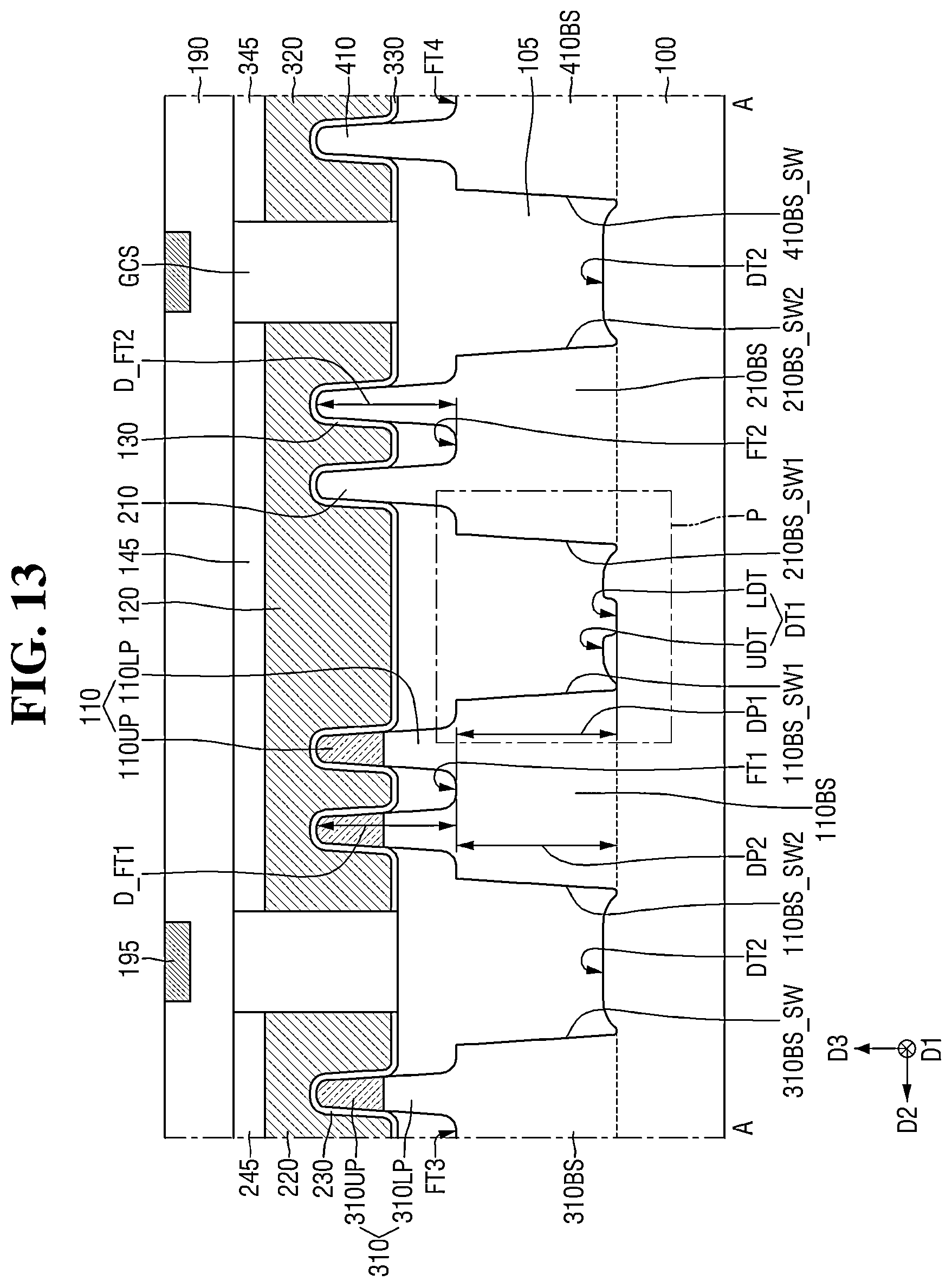 Patent US12610612 Figure 13 – Semiconductor device