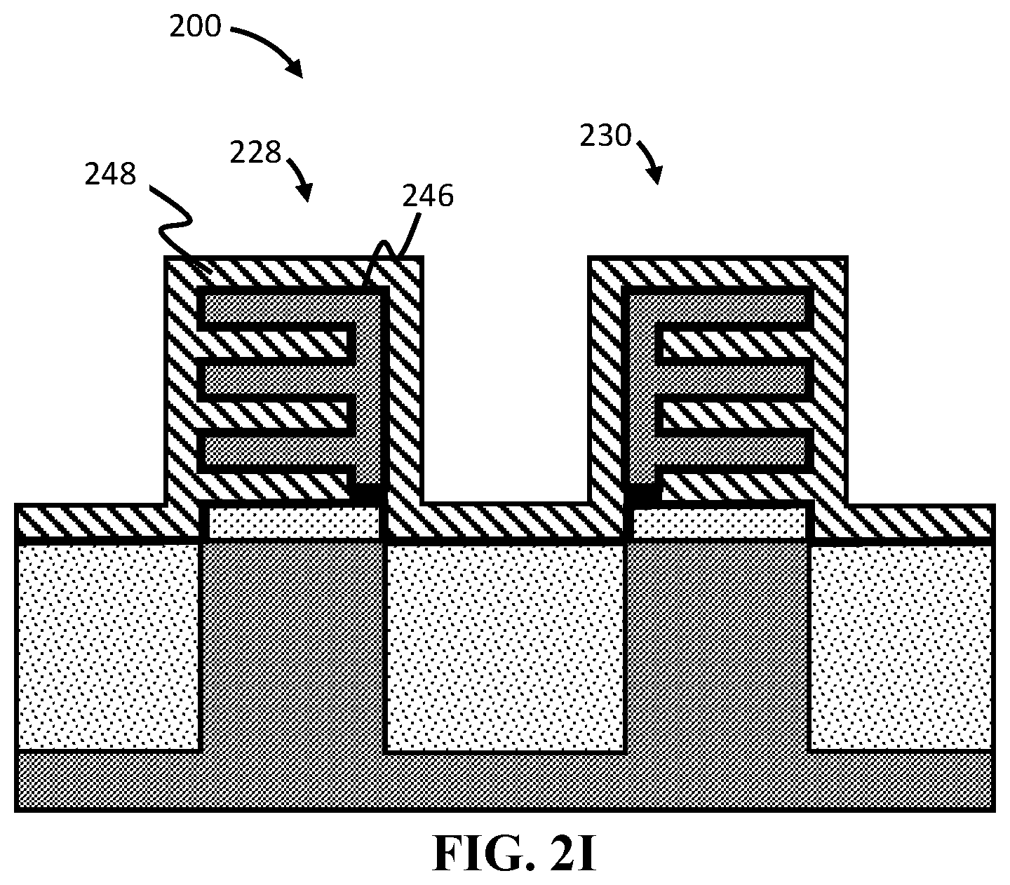 Patent US12610613 Figure 9 – Nanosheet device with vertical blocker fin