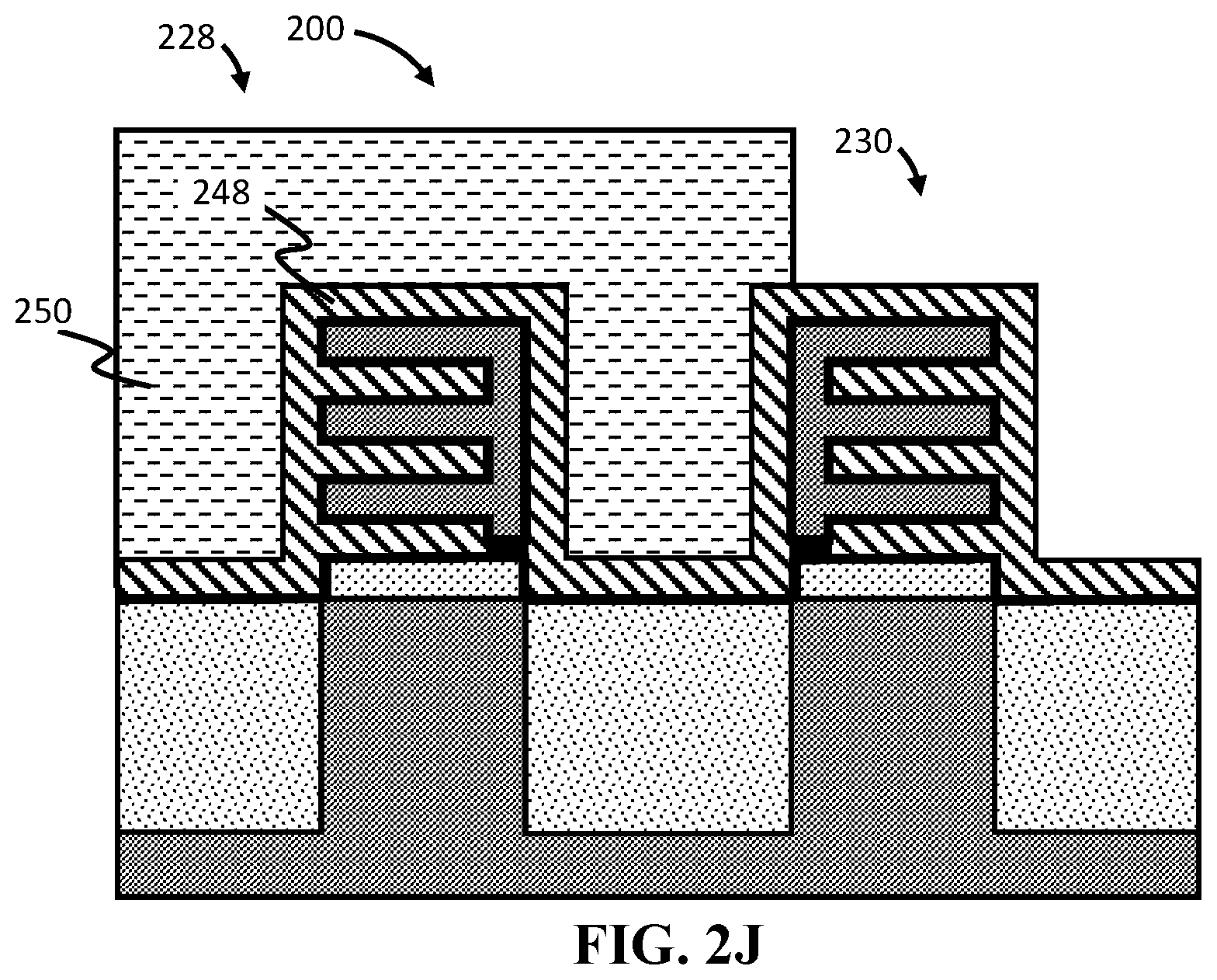 Patent US12610613 Figure 10 – Nanosheet device with vertical blocker fin