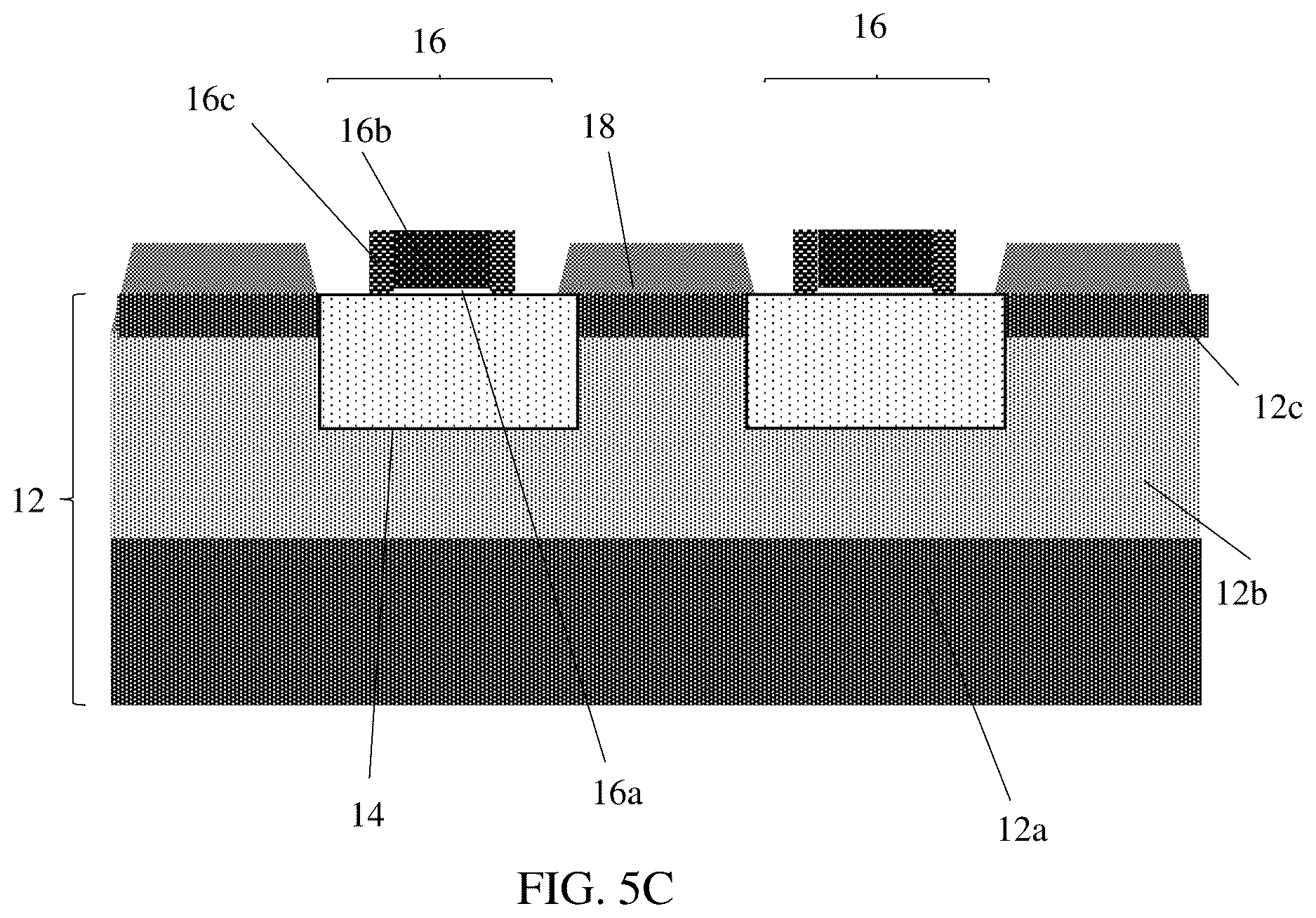 Patent US12610615 Figure 7 – Device with isolation structures in active regions