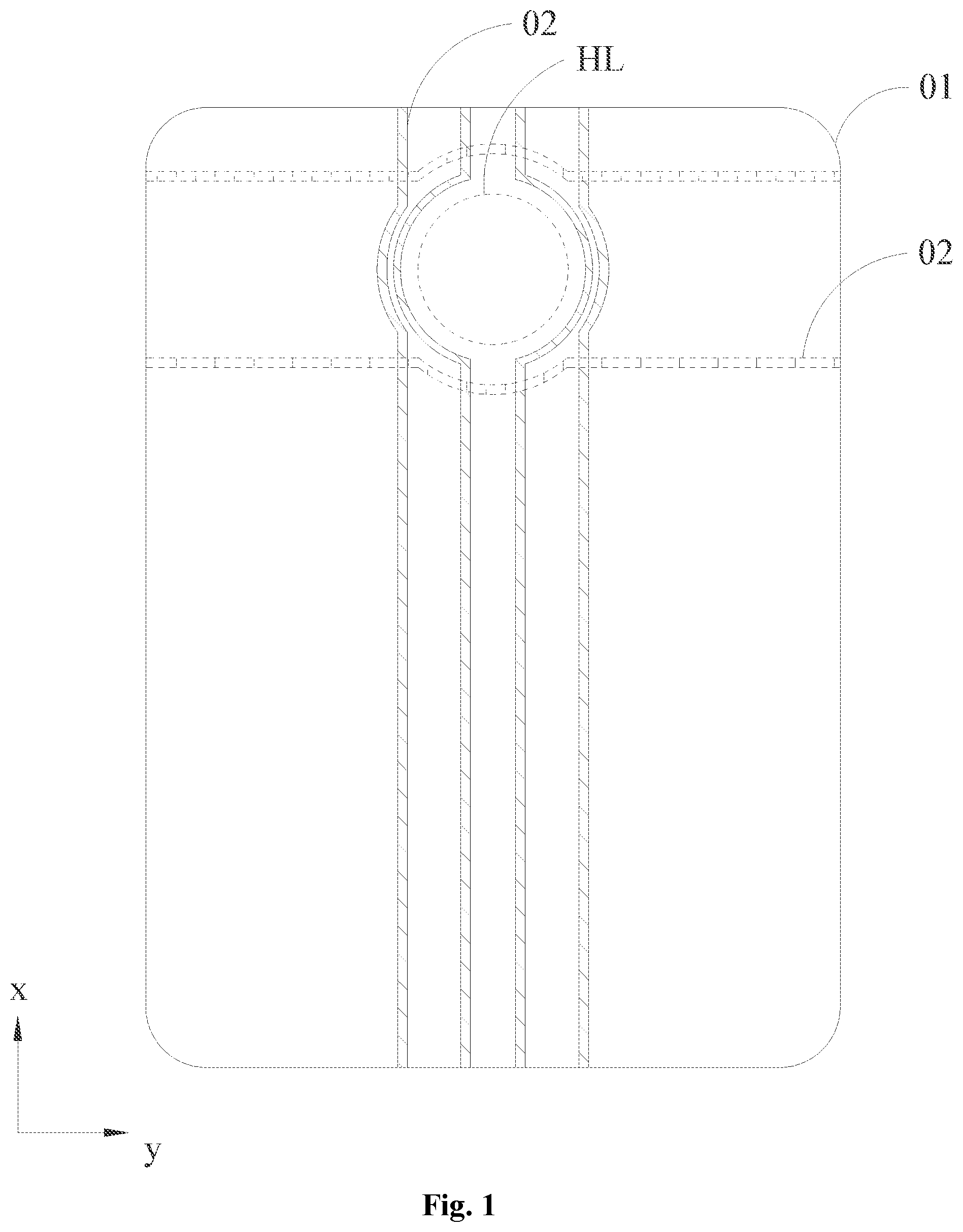 Patent US12610617 Figure 1 – Display panel and display apparatus