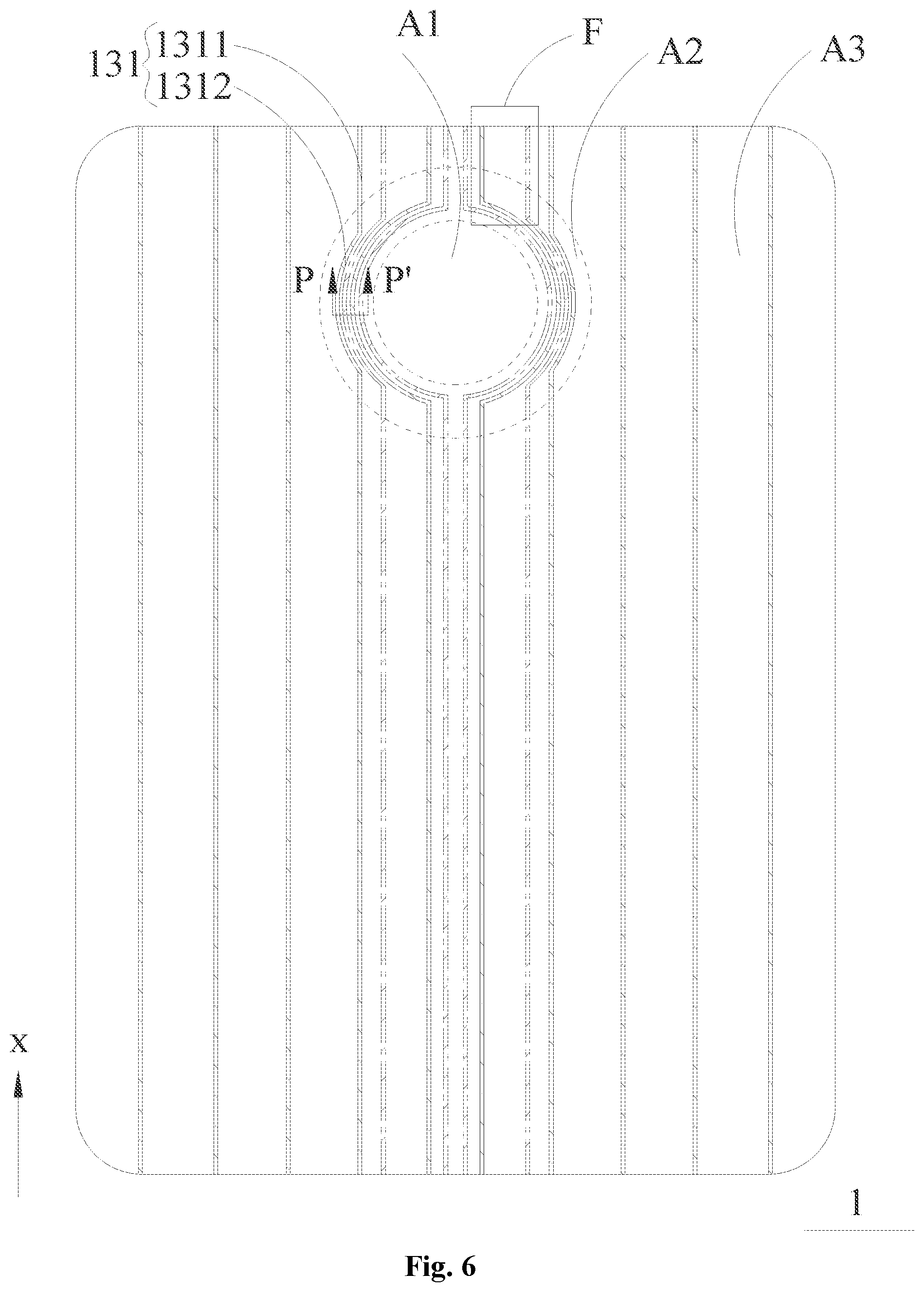 Patent US12610617 Figure 5 – Display panel and display apparatus