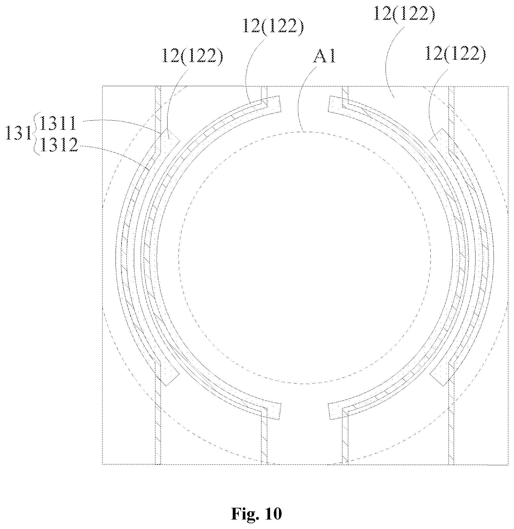 Patent US12610617 Figure 8 – Display panel and display apparatus