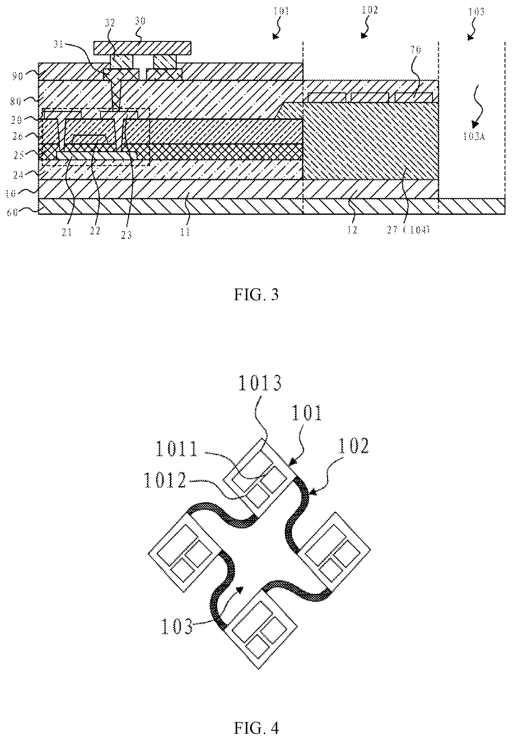 Patent US12610618 Figure 2 – Stretchable display panel