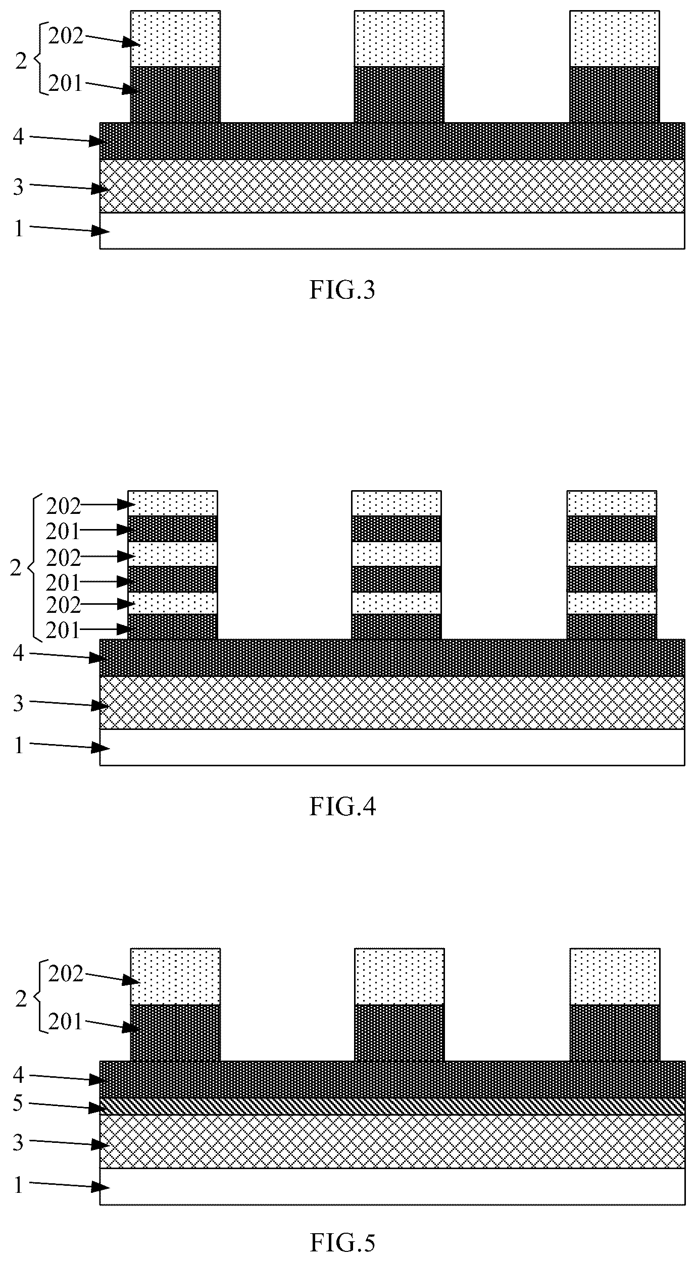 Patent US12610619 Figure 2 – Display substrate comprising a plurality of spacers each comprising an alternating stack of organic and inorganic sub-patterns, manufacture method thereof and display device
