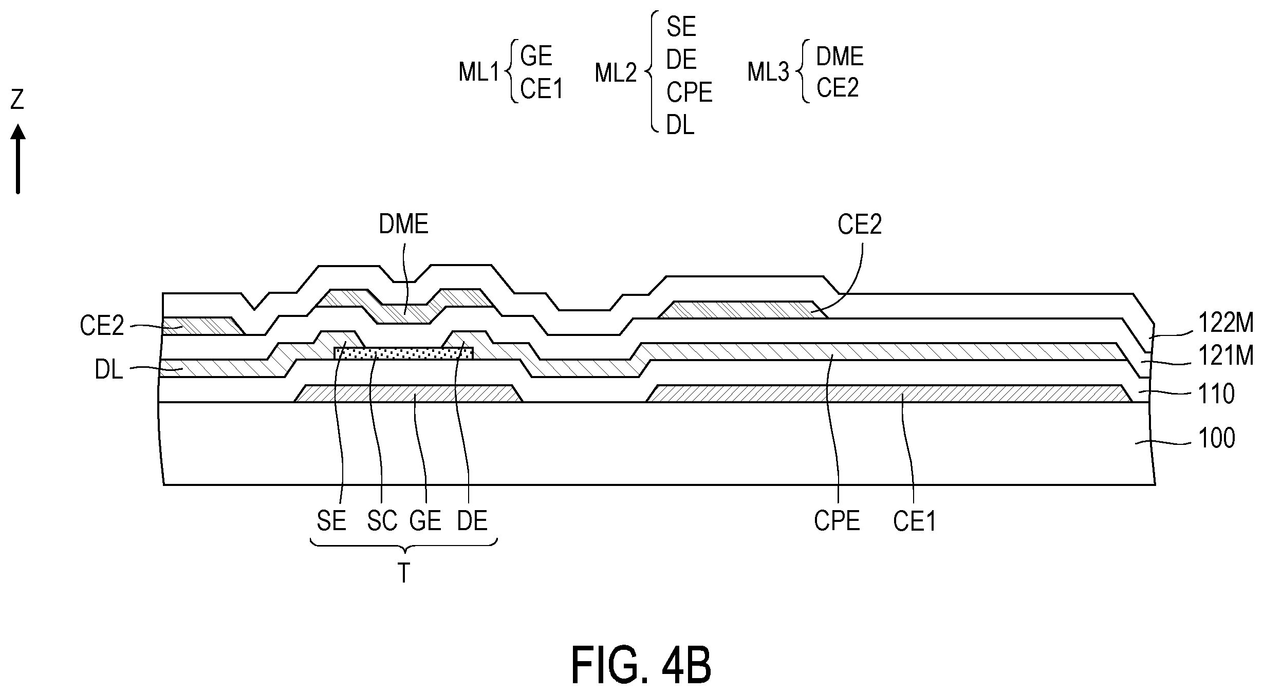 Patent US12610621 Figure 8 – Display panel having storage capacitors and manufacturing method thereof