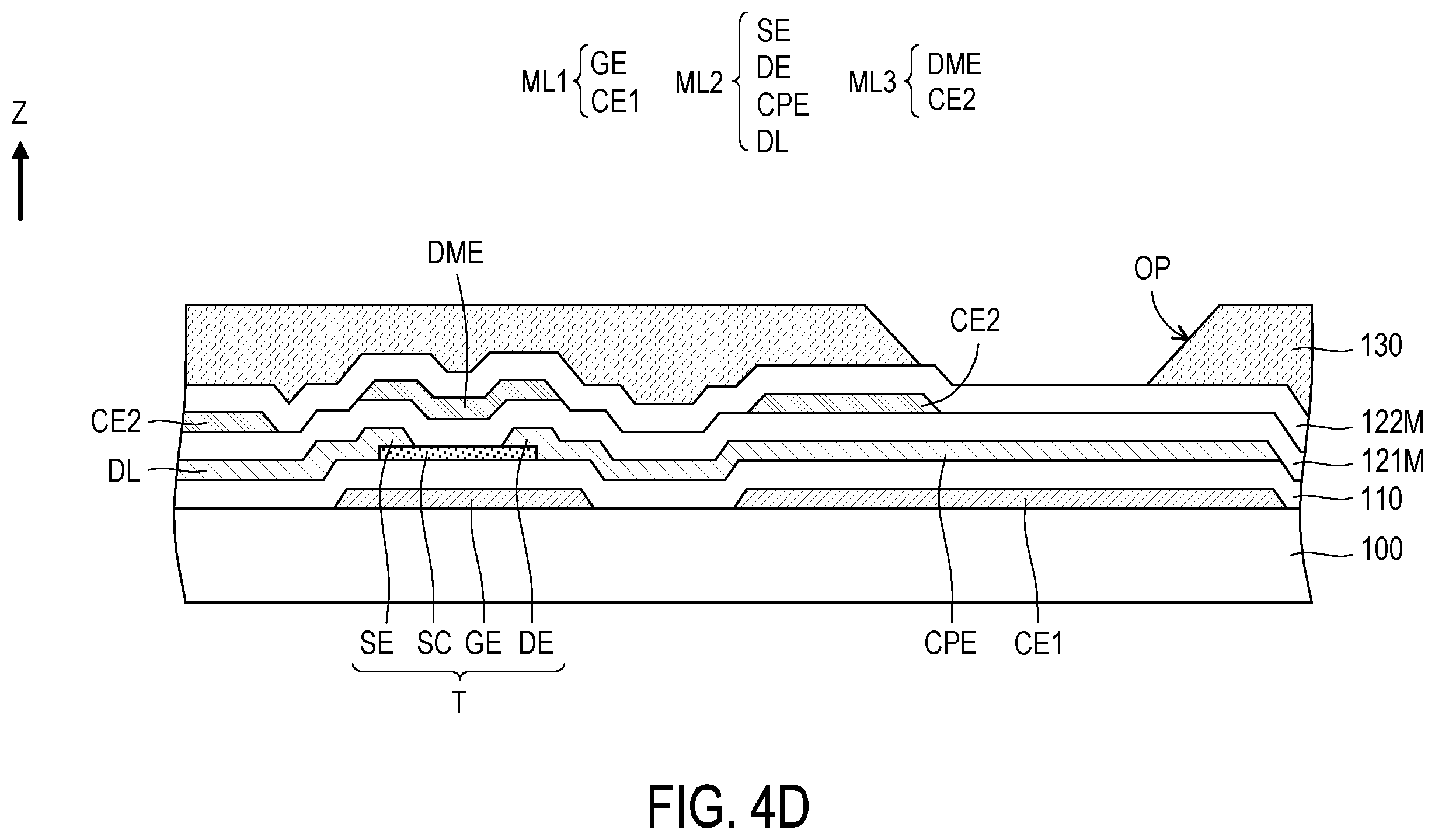 Patent US12610621 Figure 10 – Display panel having storage capacitors and manufacturing method thereof