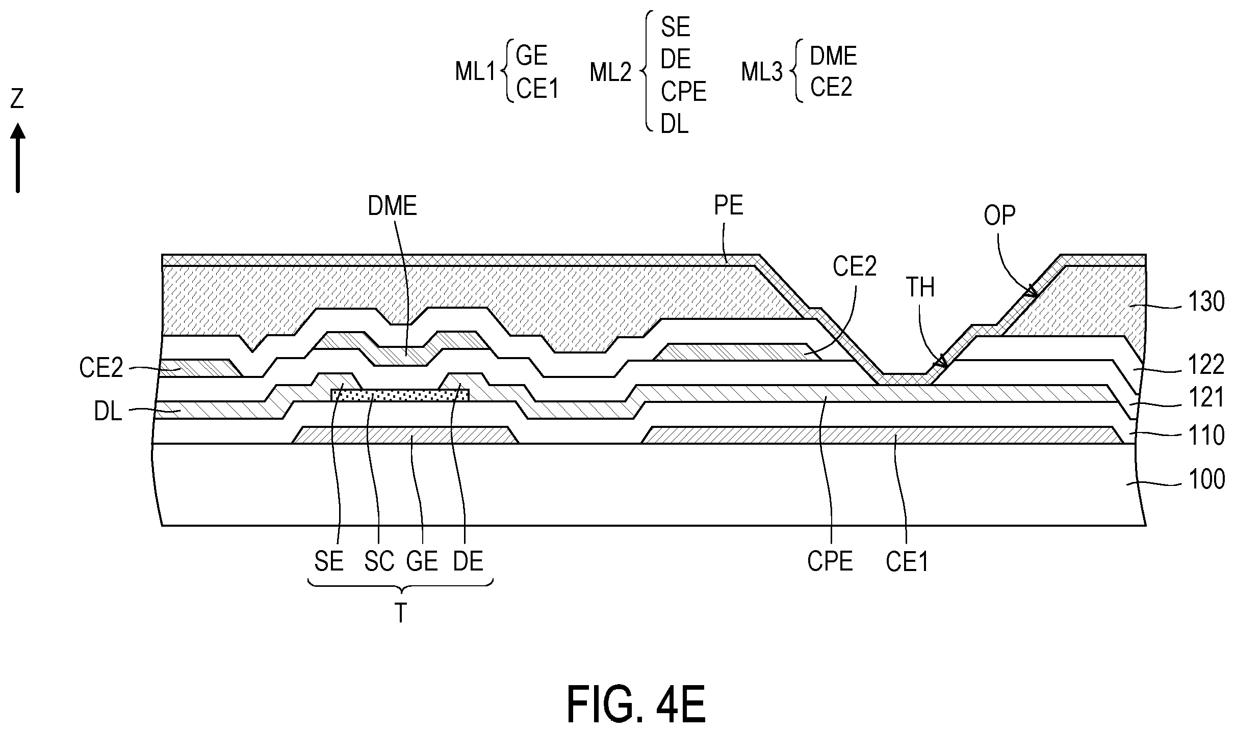 Patent US12610621 Figure 11 – Display panel having storage capacitors and manufacturing method thereof