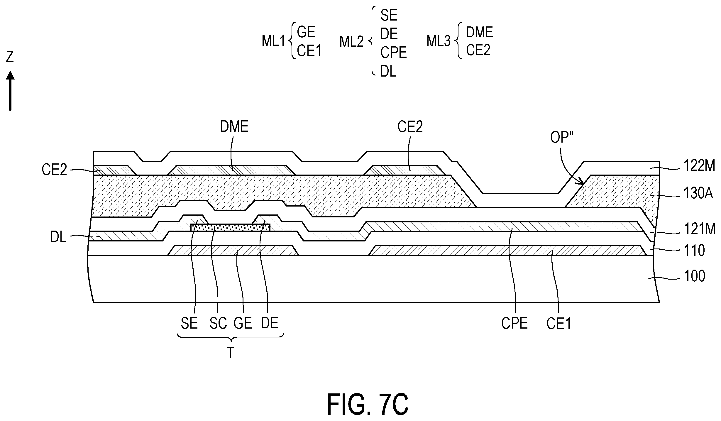 Patent US12610621 Figure 16 – Display panel having storage capacitors and manufacturing method thereof