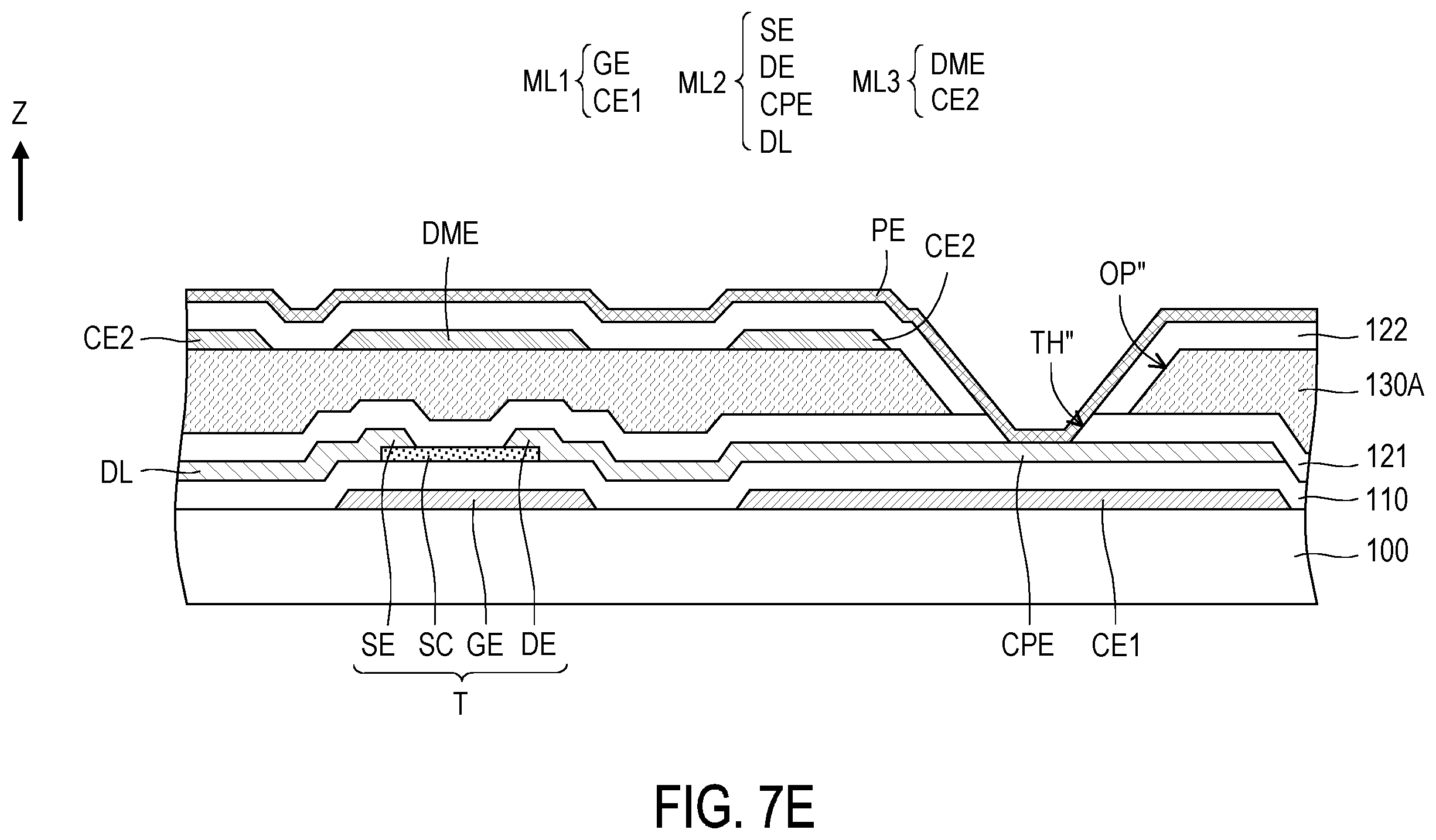 Patent US12610621 Figure 18 – Display panel having storage capacitors and manufacturing method thereof