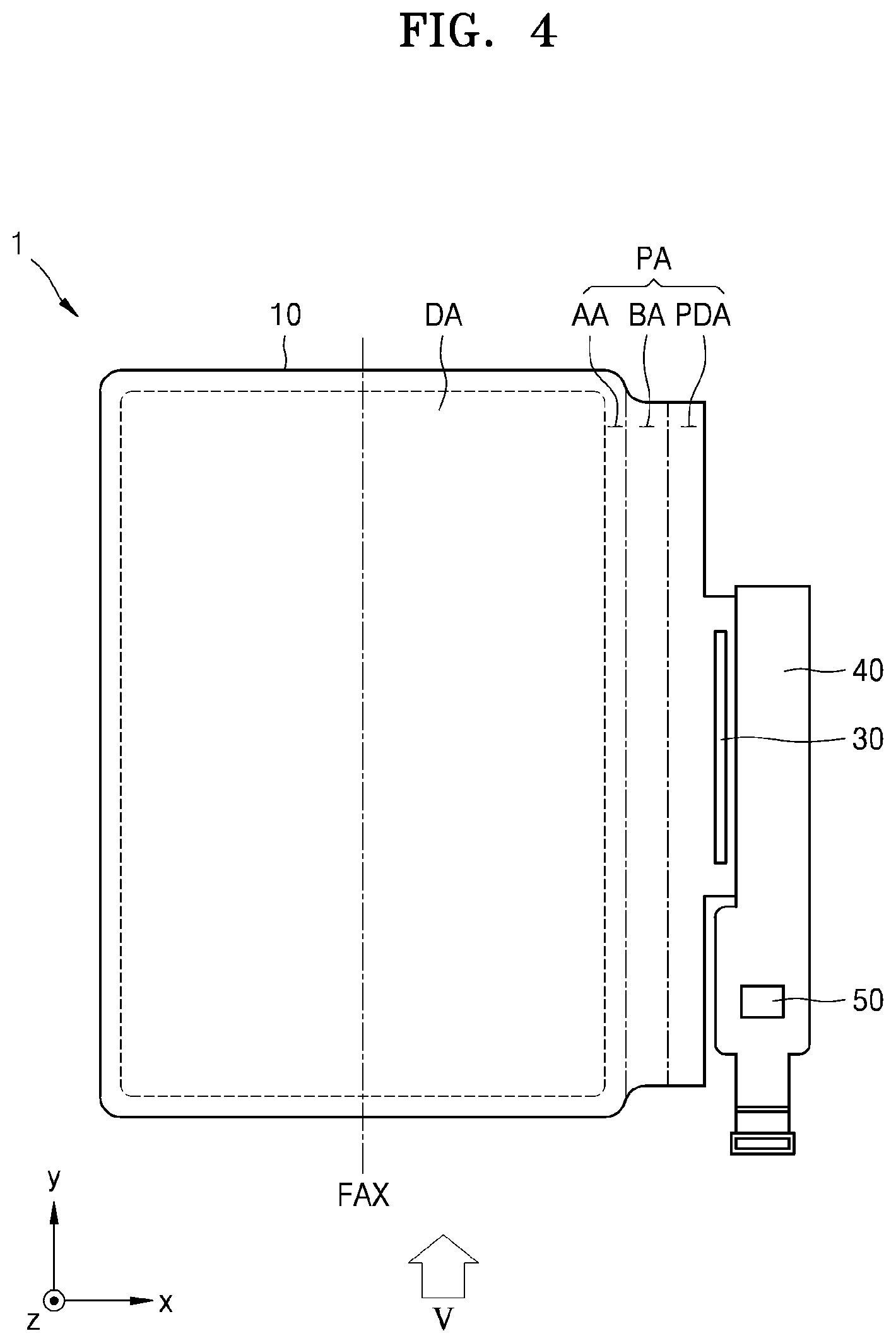 Patent US12610622 Figure 3 – Display apparatus and method of manufacturing the display apparatus
