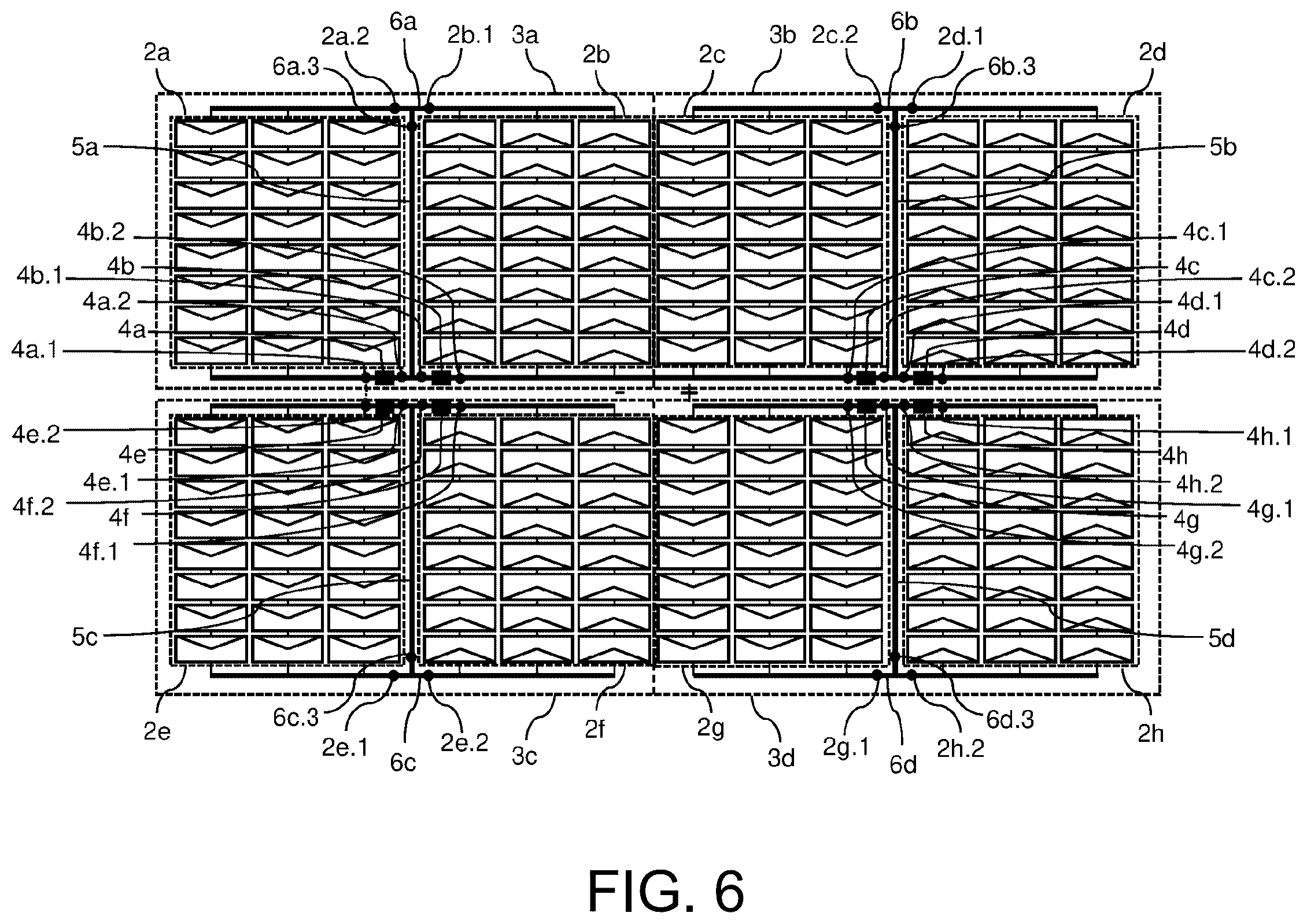 Patent US12610628 Figure 7 – Solar-cell module