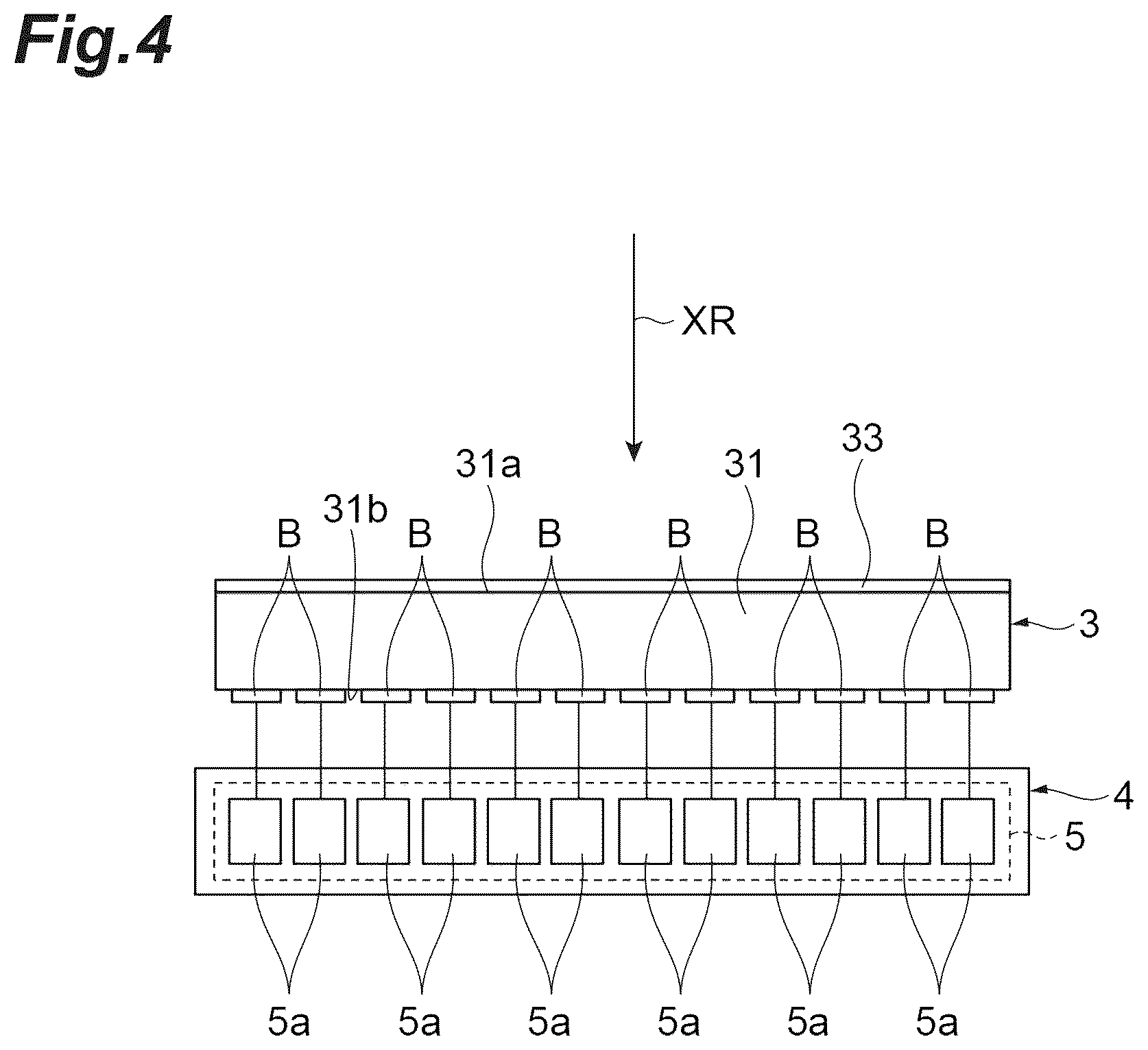 Patent US12610635 Figure 4 – X-ray detection device