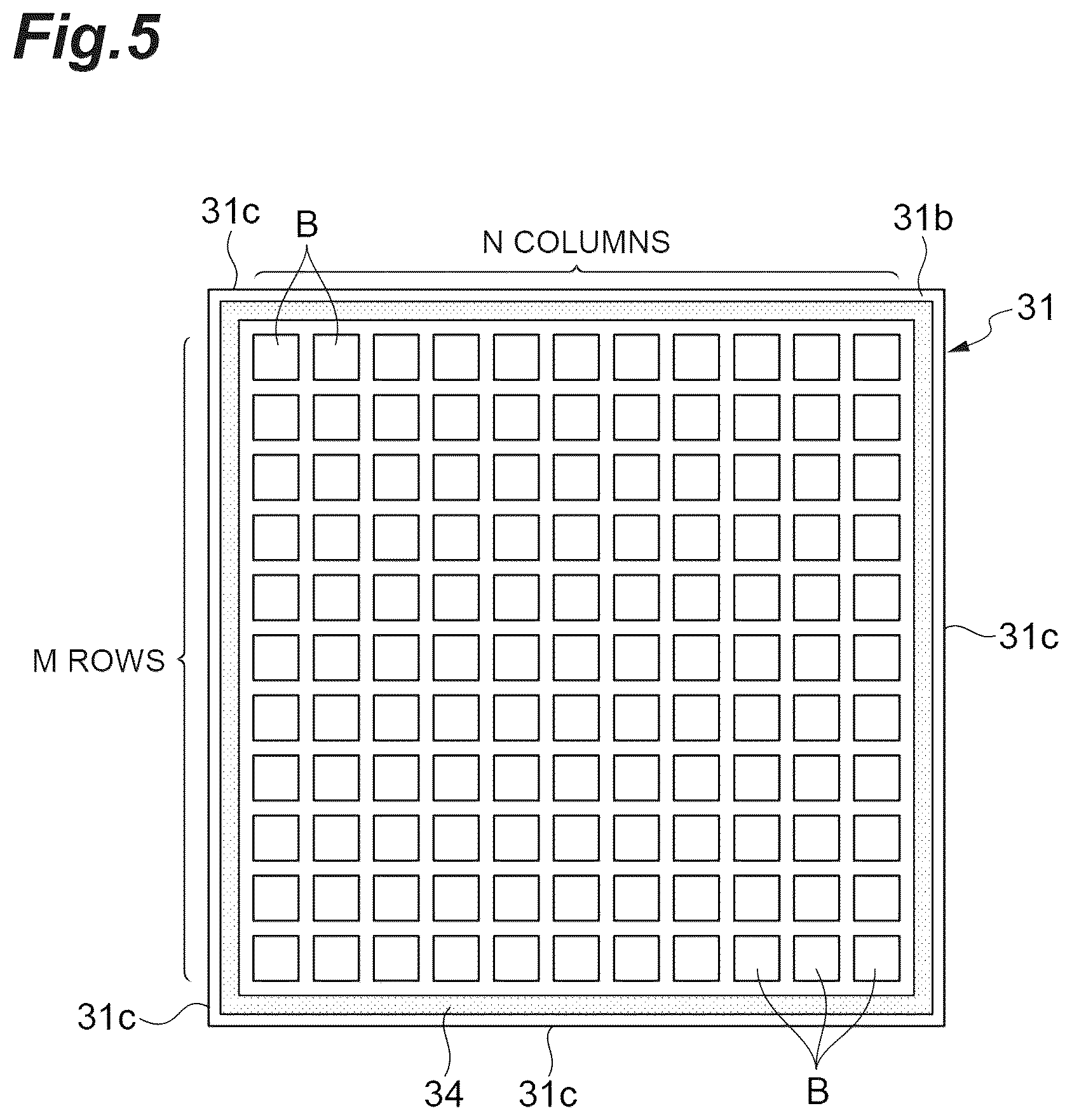 Patent US12610635 Figure 5 – X-ray detection device