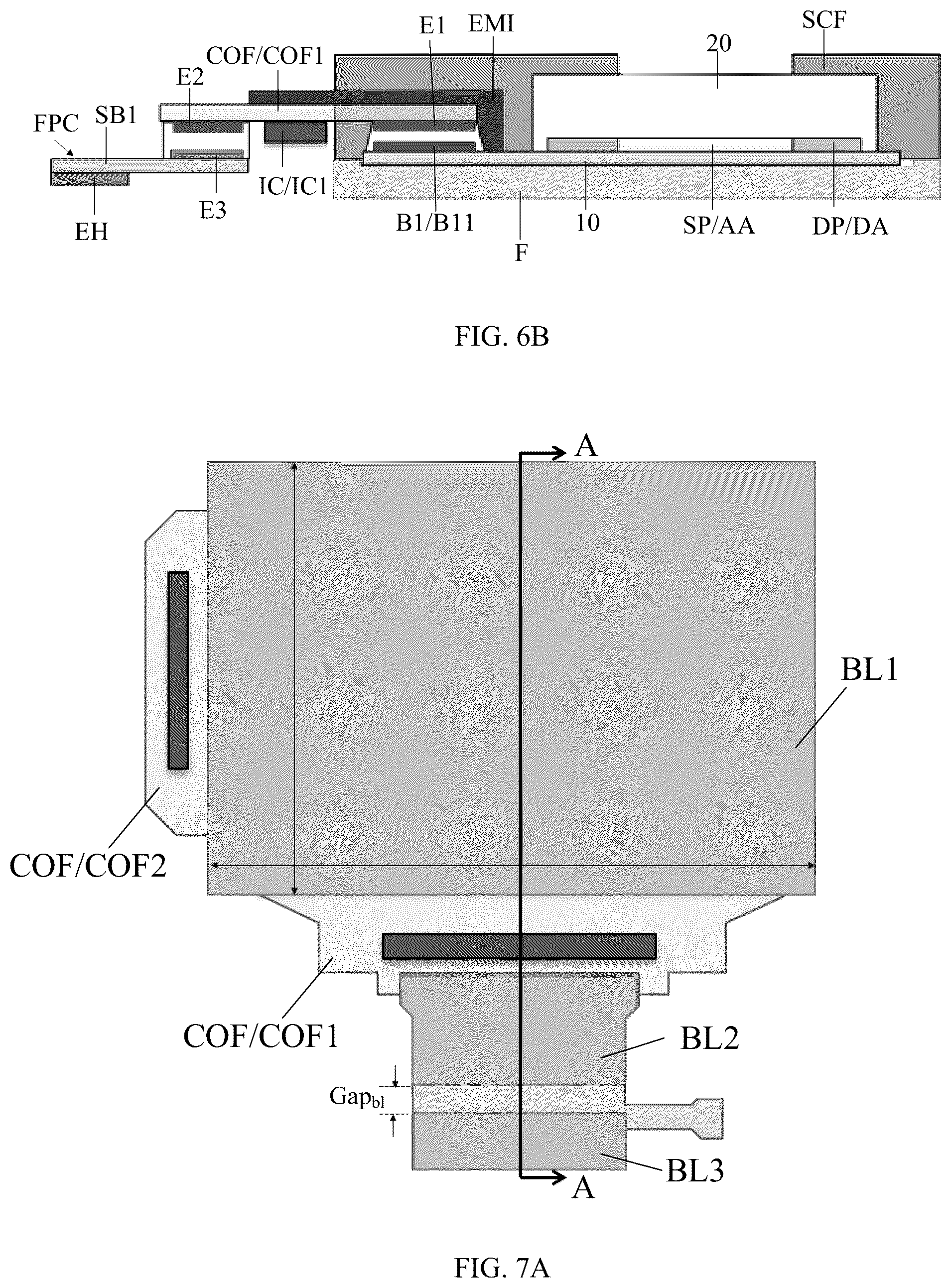 Patent US12610637 Figure 6 – Texture recognition module and display device