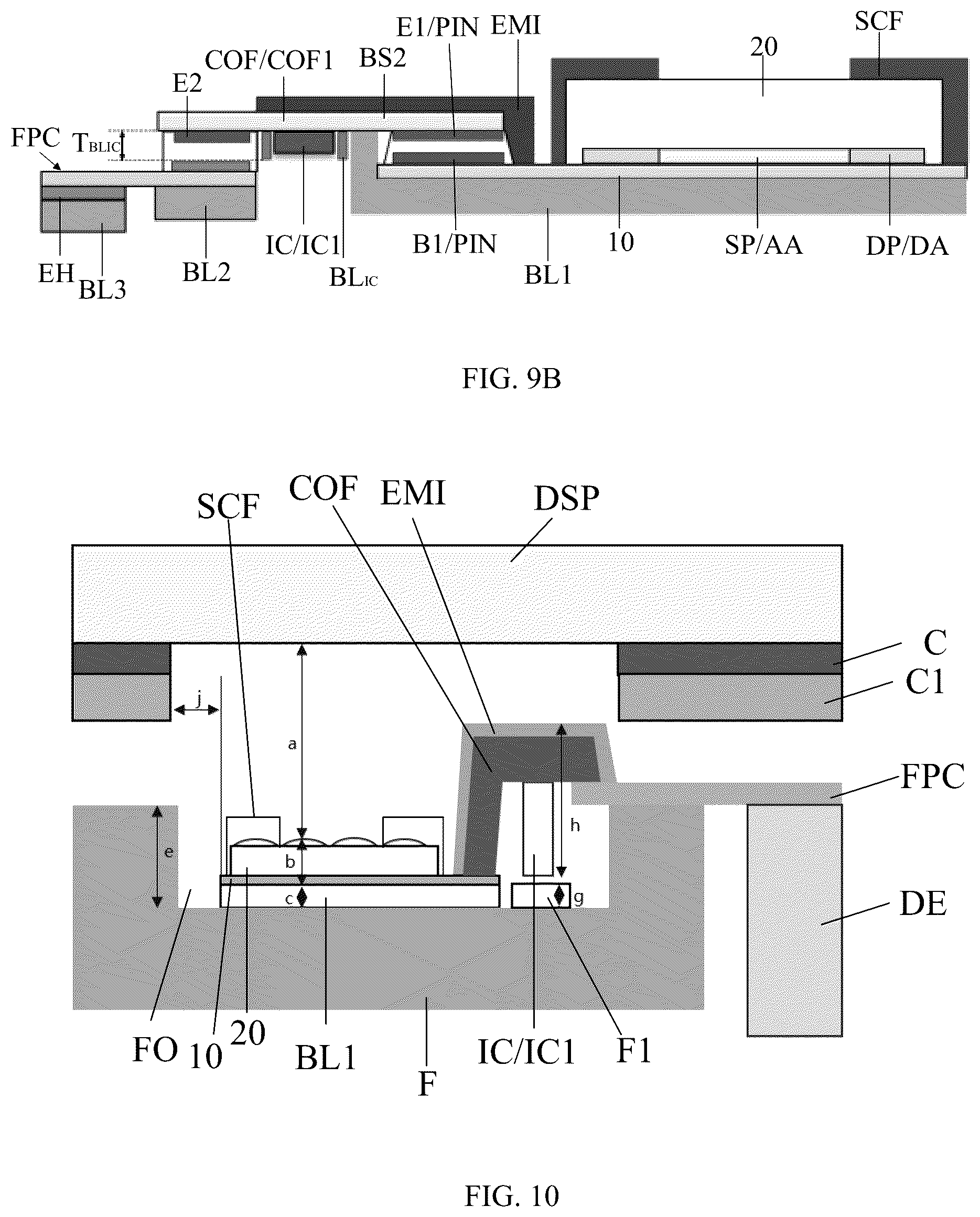 Patent US12610637 Figure 9 – Texture recognition module and display device