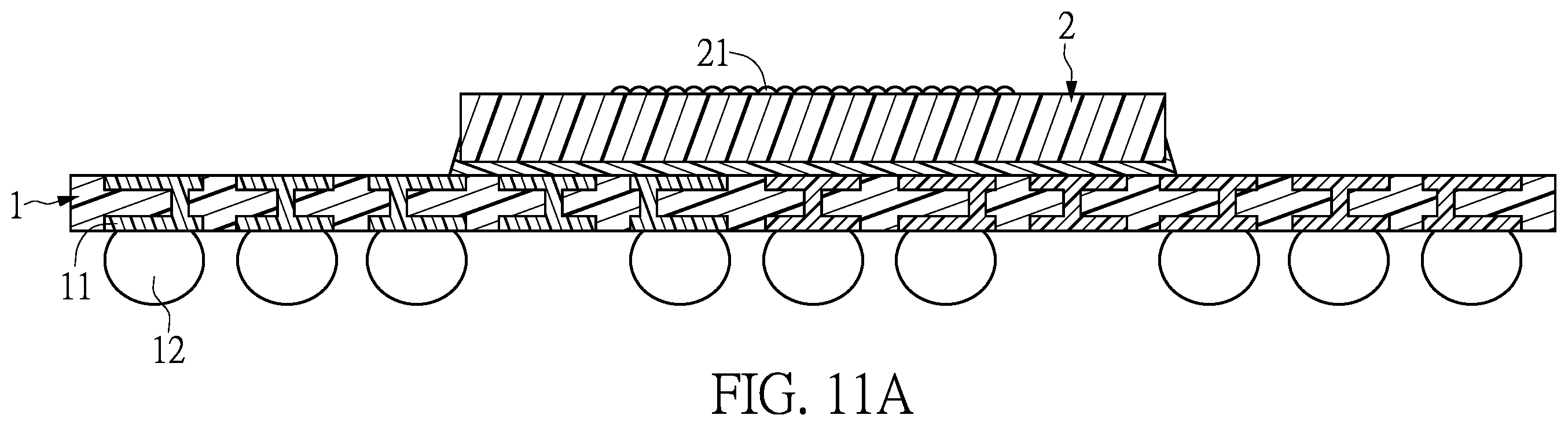 Patent US12610639 Figure 10 – Semiconductor package structure and method for producing the same