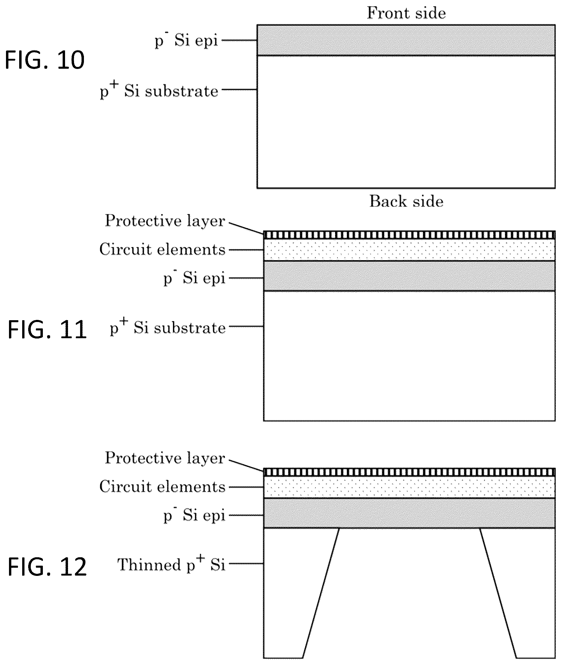 Patent US12610640 Figure 6 – Back-illuminated sensor and method of making same
