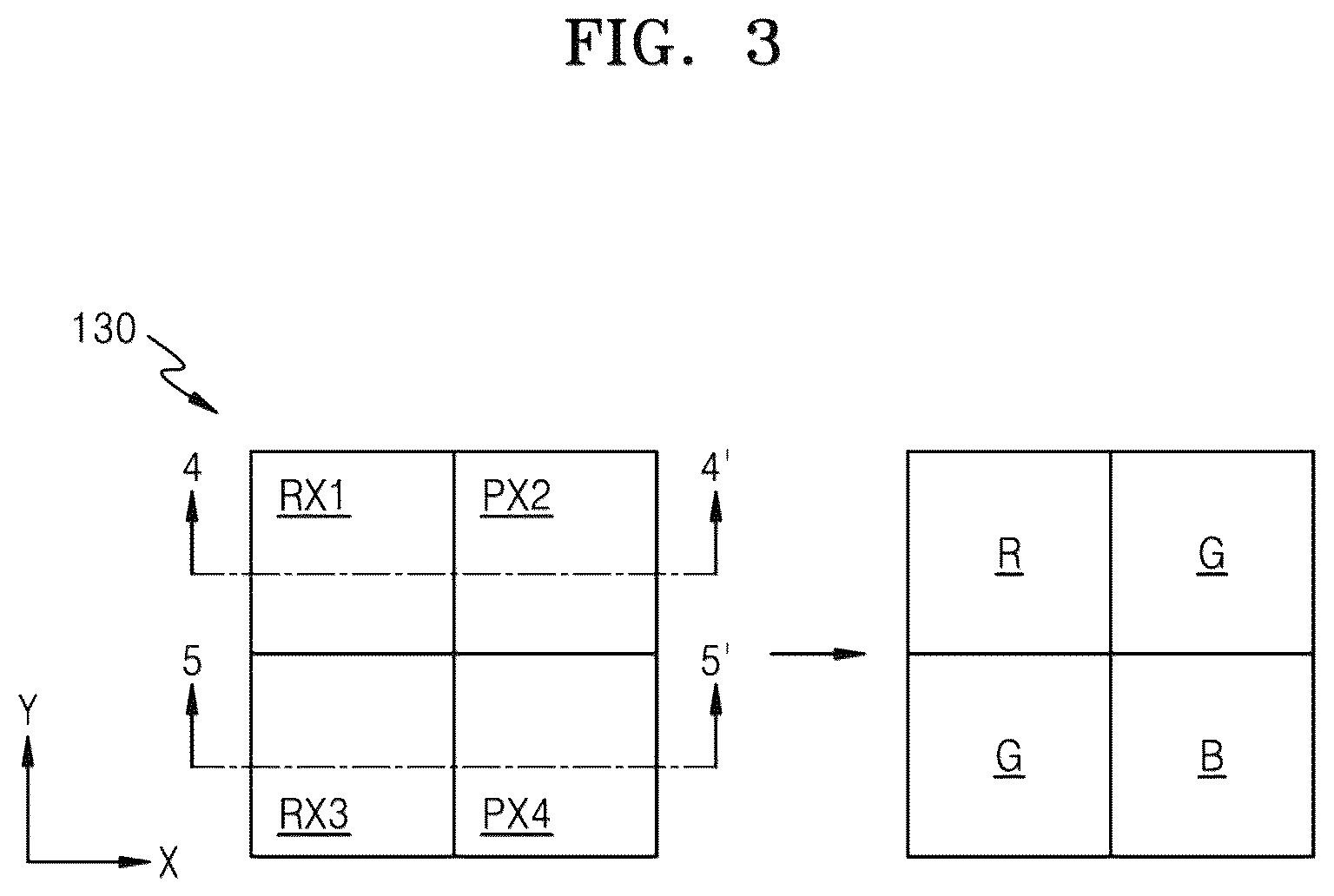 Patent US12610643 Figure 3 – Image sensors including meta-structure for color separation and electronic devices including image sensor