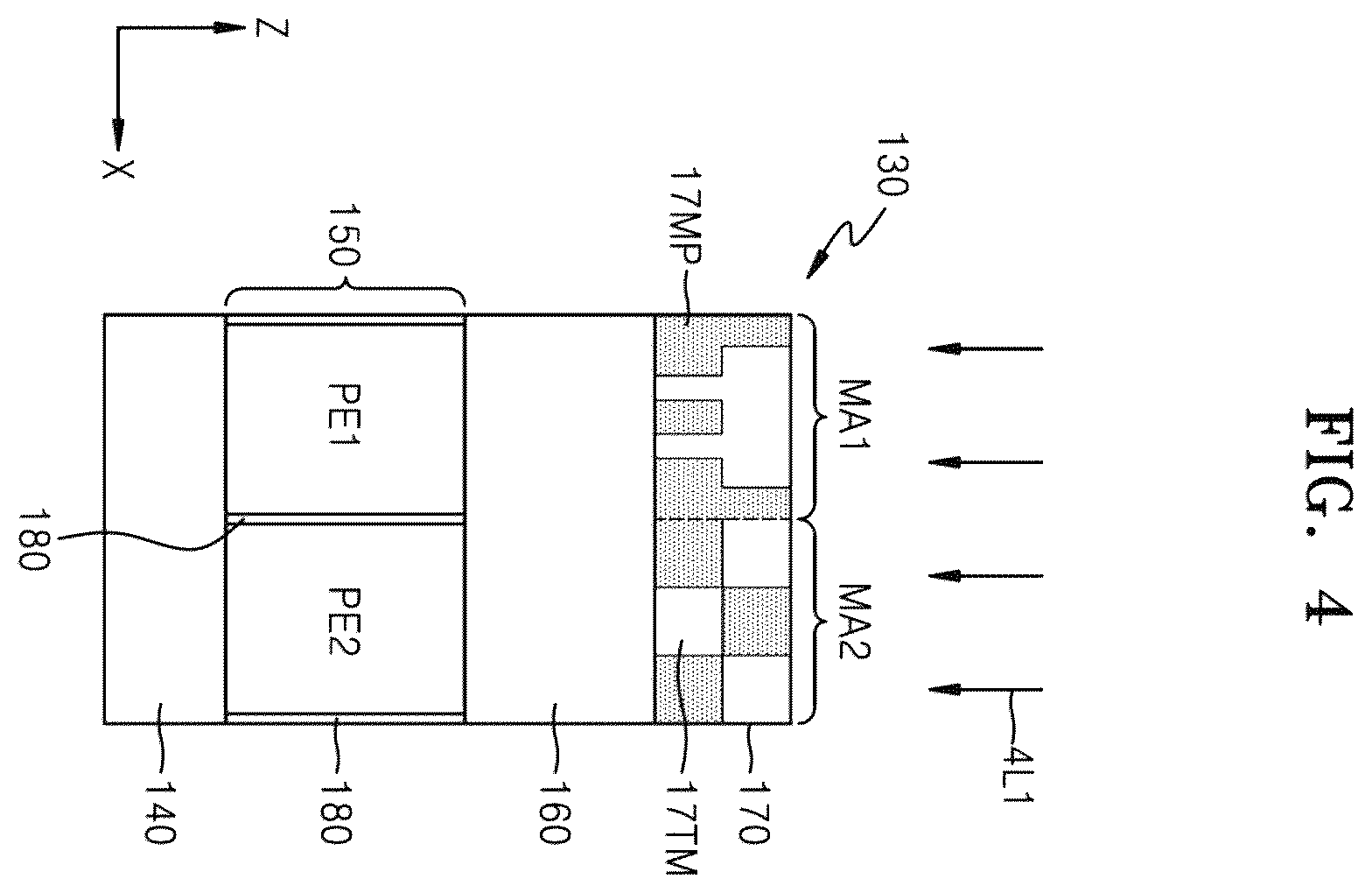Patent US12610643 Figure 4 – Image sensors including meta-structure for color separation and electronic devices including image sensor