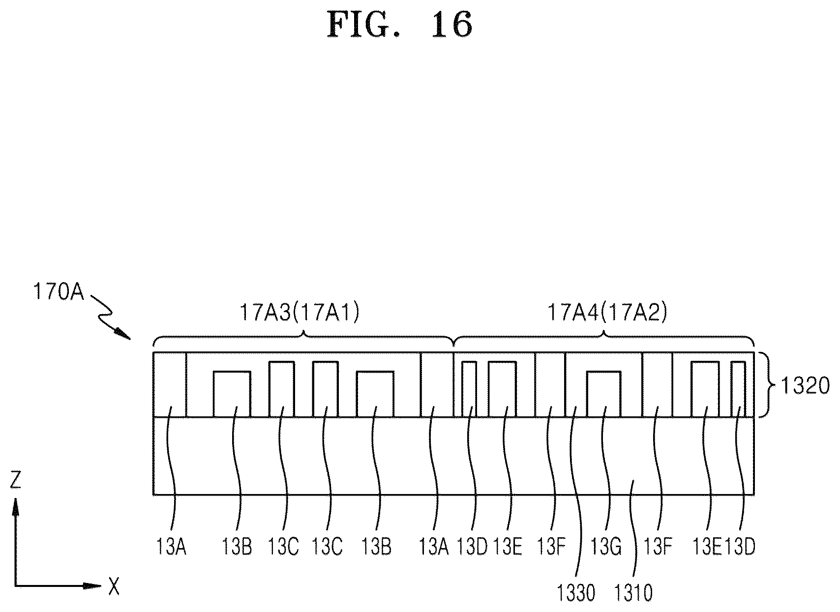 Patent US12610643 Figure 16 – Image sensors including meta-structure for color separation and electronic devices including image sensor