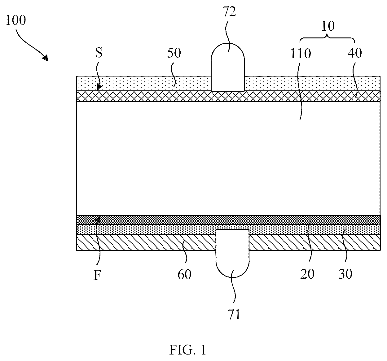 Patent US12610652 Figure 1 – Solar cell and manufacturing method therefor, photovoltaic module, and photovoltaic system