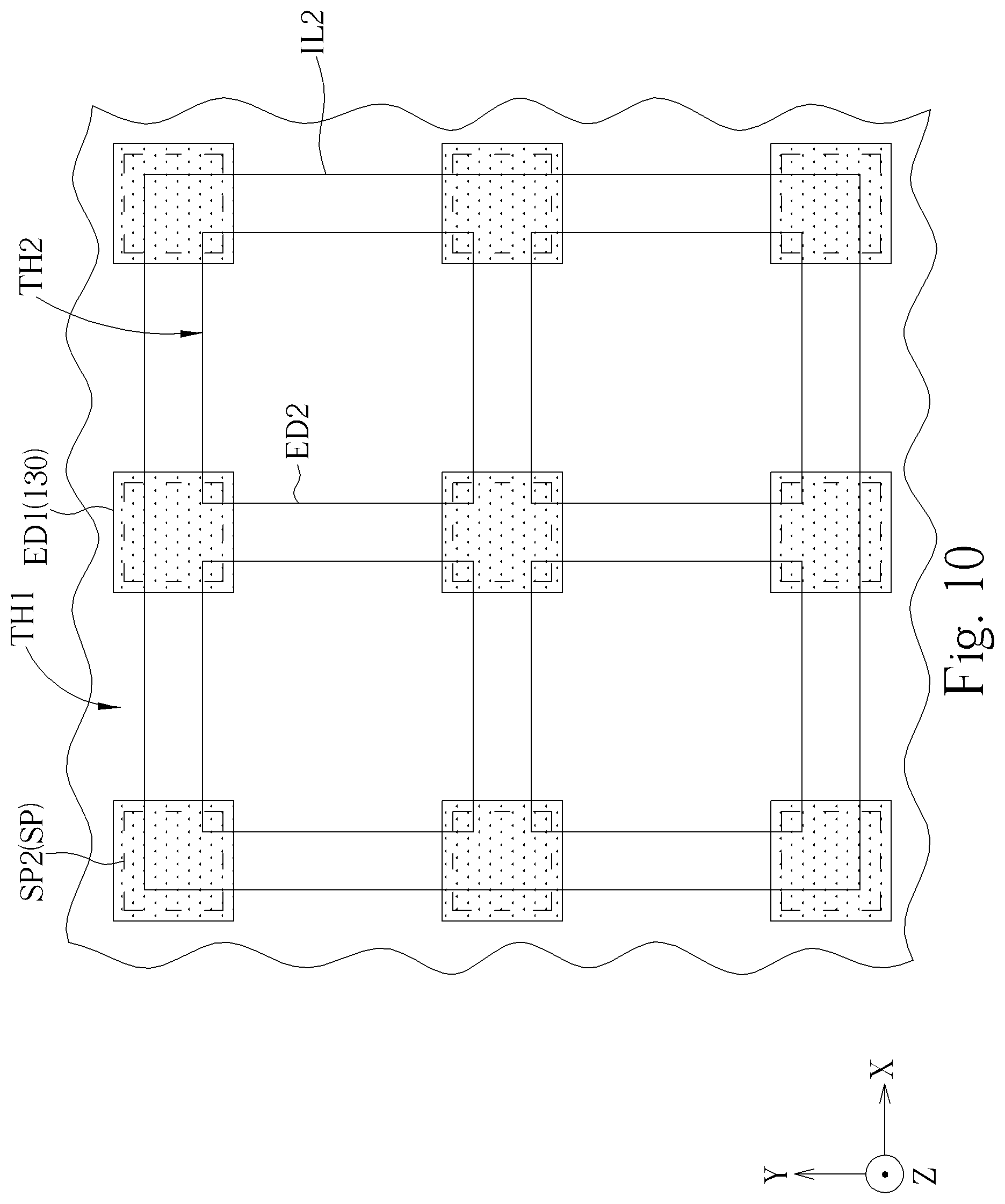 Patent US12610654 Figure 10 – Electronic device with enhanced sensing accuracy, sensing clearness and light intensity of received light of sensing element