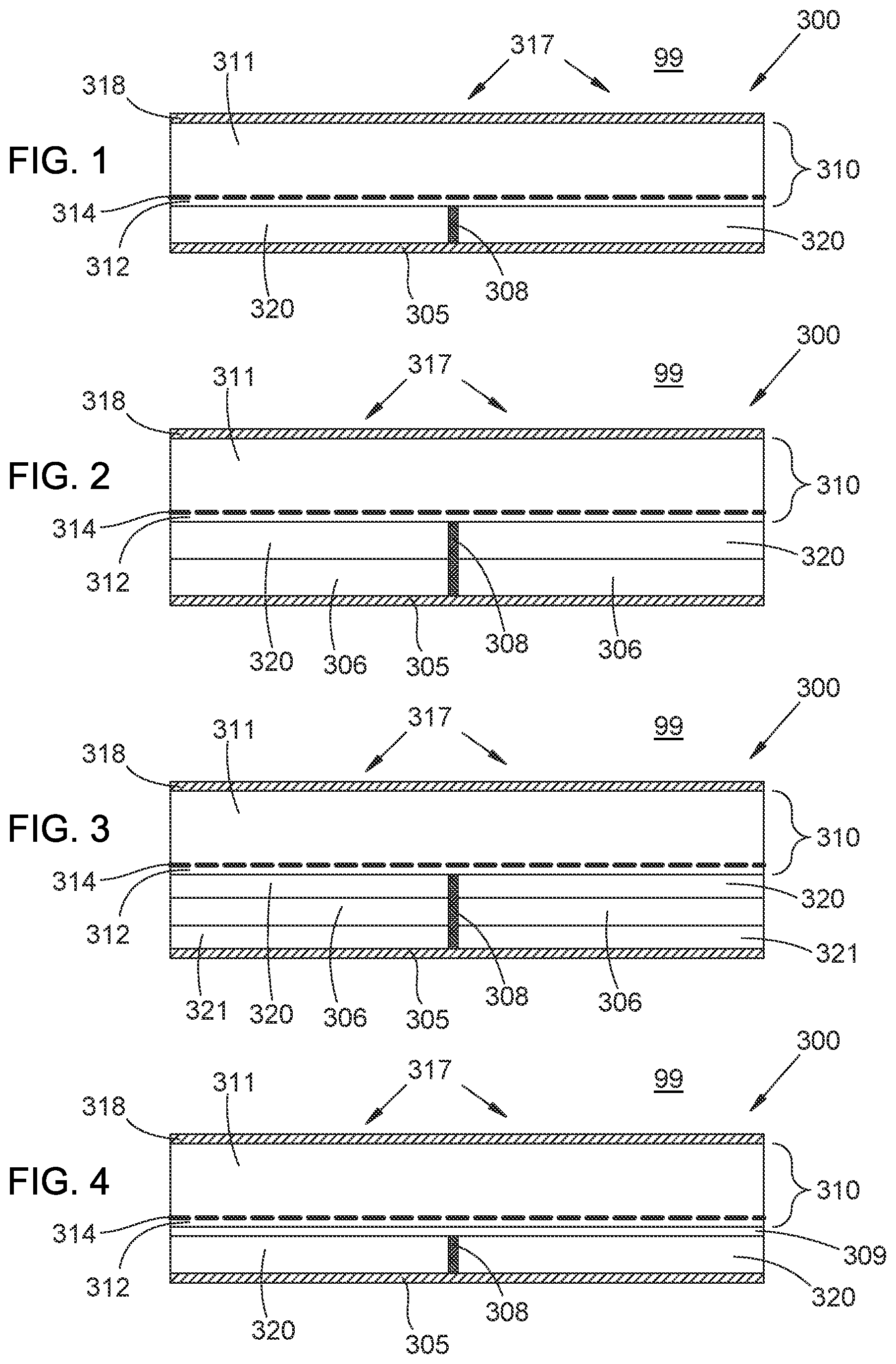 Patent US12610659 Figure 1 – Semiconductor light-emitting device with near-field multi-layer reflector