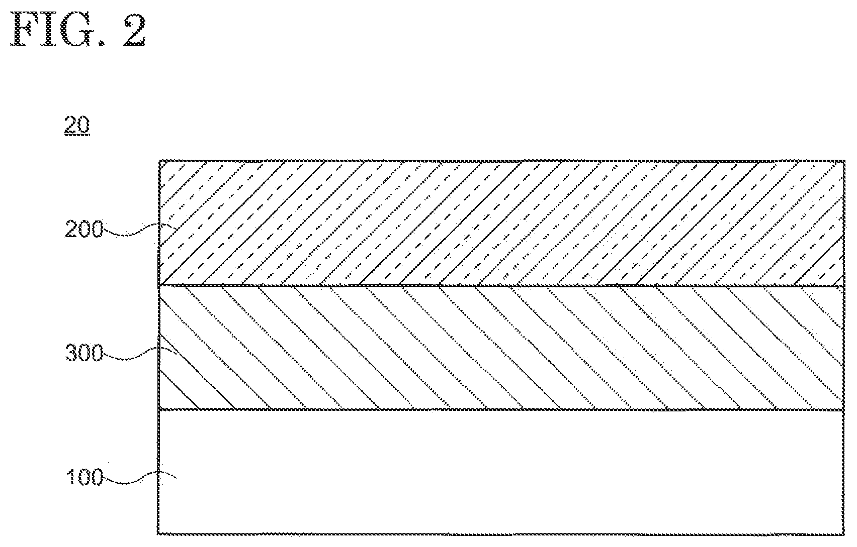 Patent US12610662 Figure 2 – Laminated structure