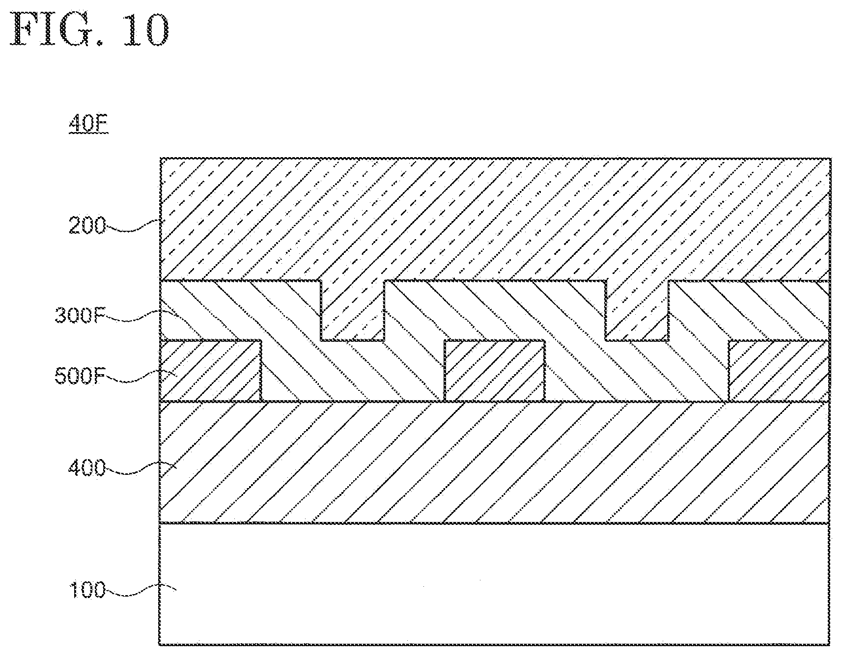 Patent US12610662 Figure 10 – Laminated structure