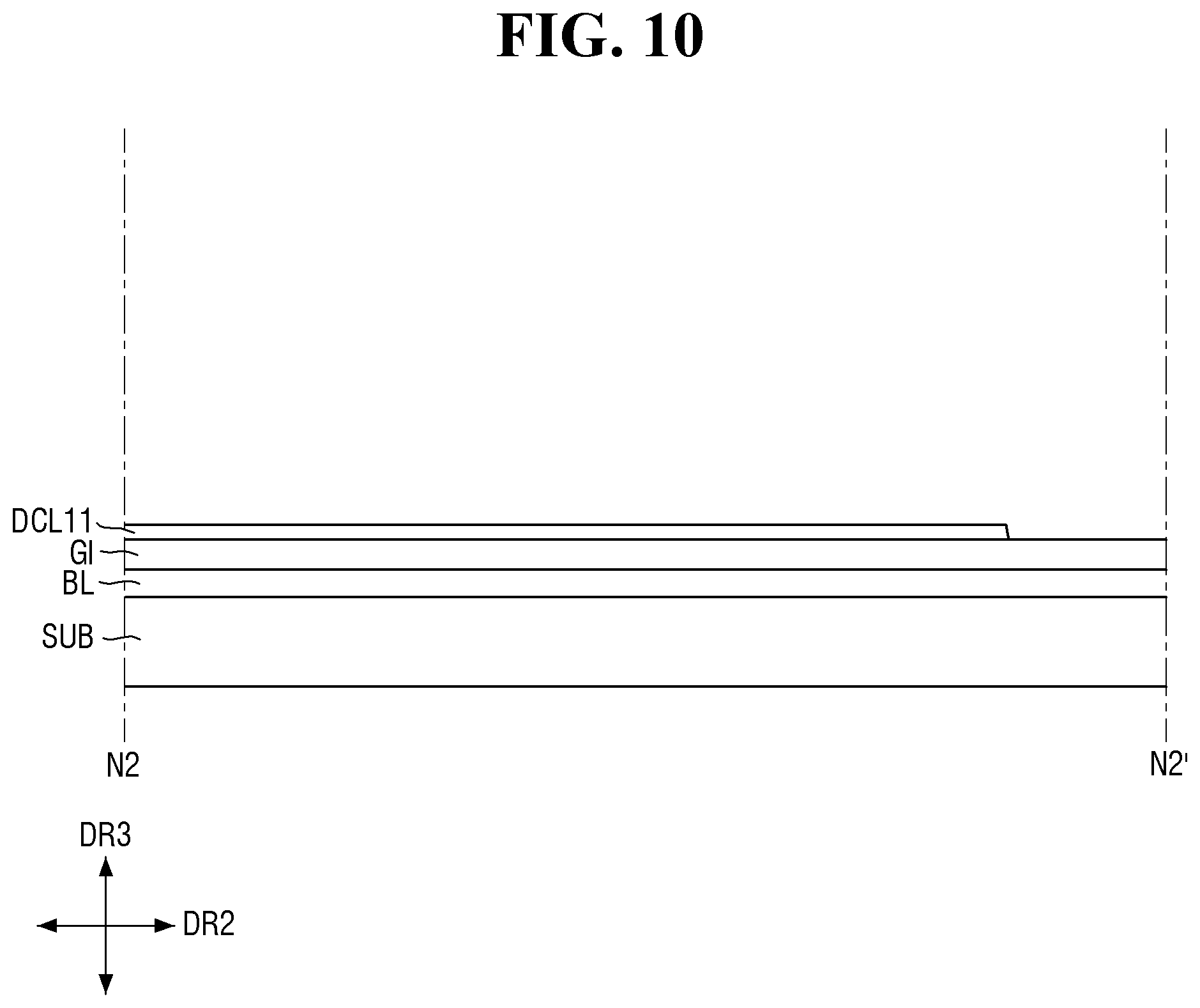 Patent US12610663 Figure 10 – Display device with improved connecting resistance between electrodes and method of manufacturing the same
