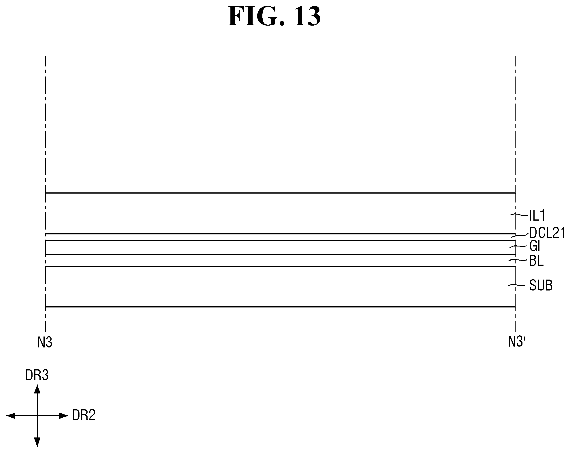Patent US12610663 Figure 13 – Display device with improved connecting resistance between electrodes and method of manufacturing the same