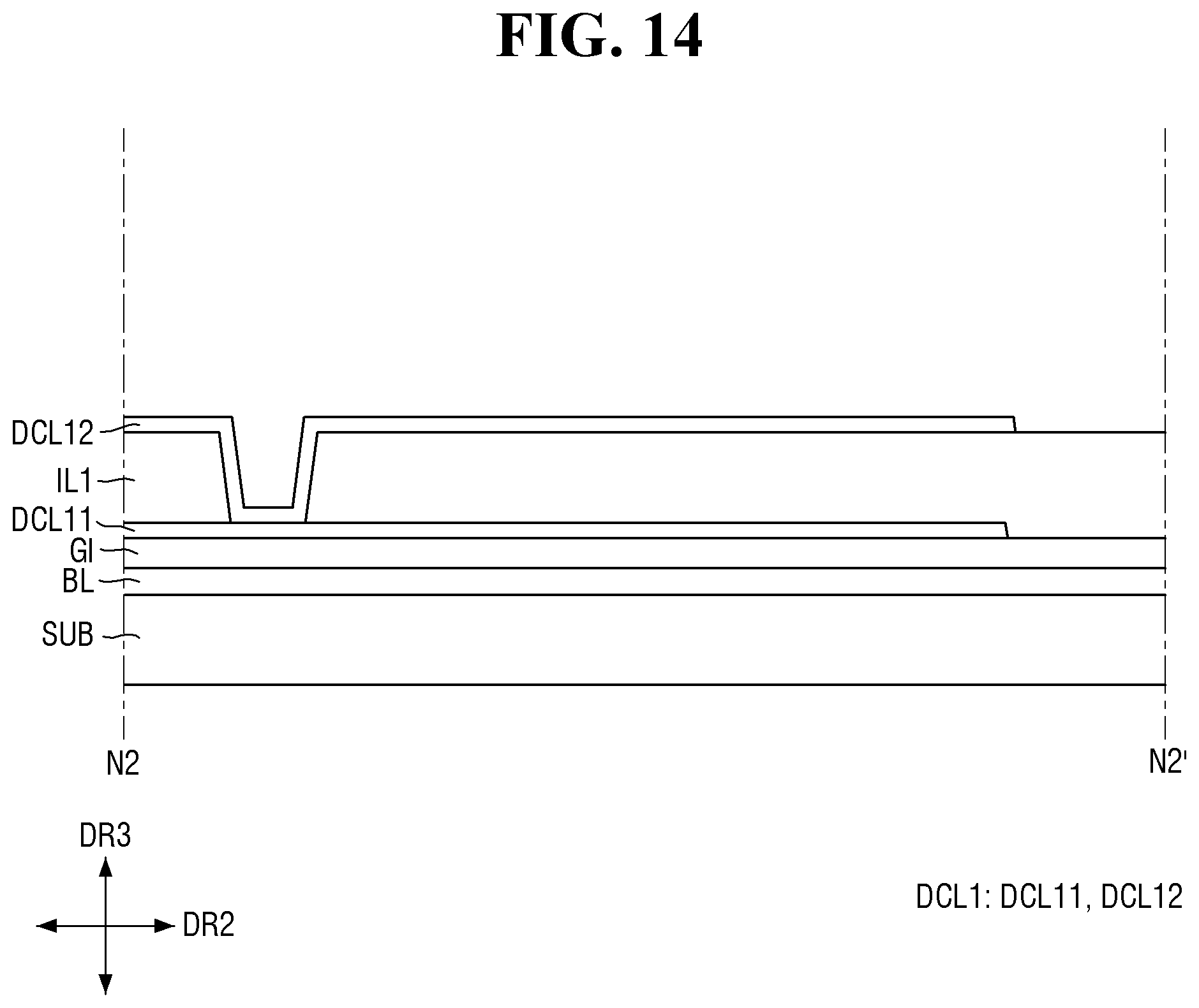 Patent US12610663 Figure 14 – Display device with improved connecting resistance between electrodes and method of manufacturing the same