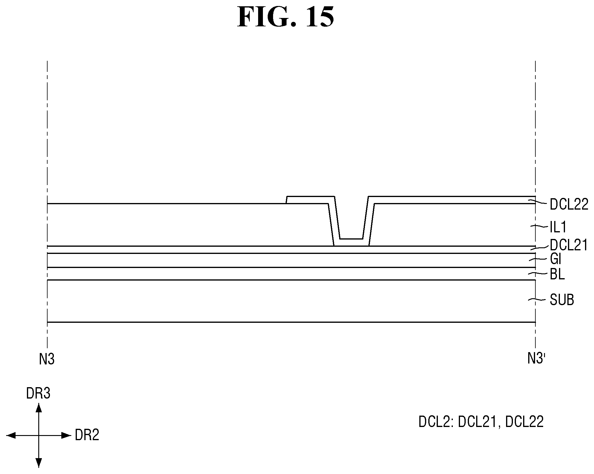 Patent US12610663 Figure 15 – Display device with improved connecting resistance between electrodes and method of manufacturing the same