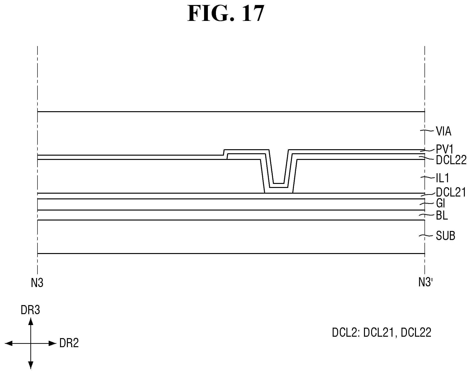 Patent US12610663 Figure 17 – Display device with improved connecting resistance between electrodes and method of manufacturing the same